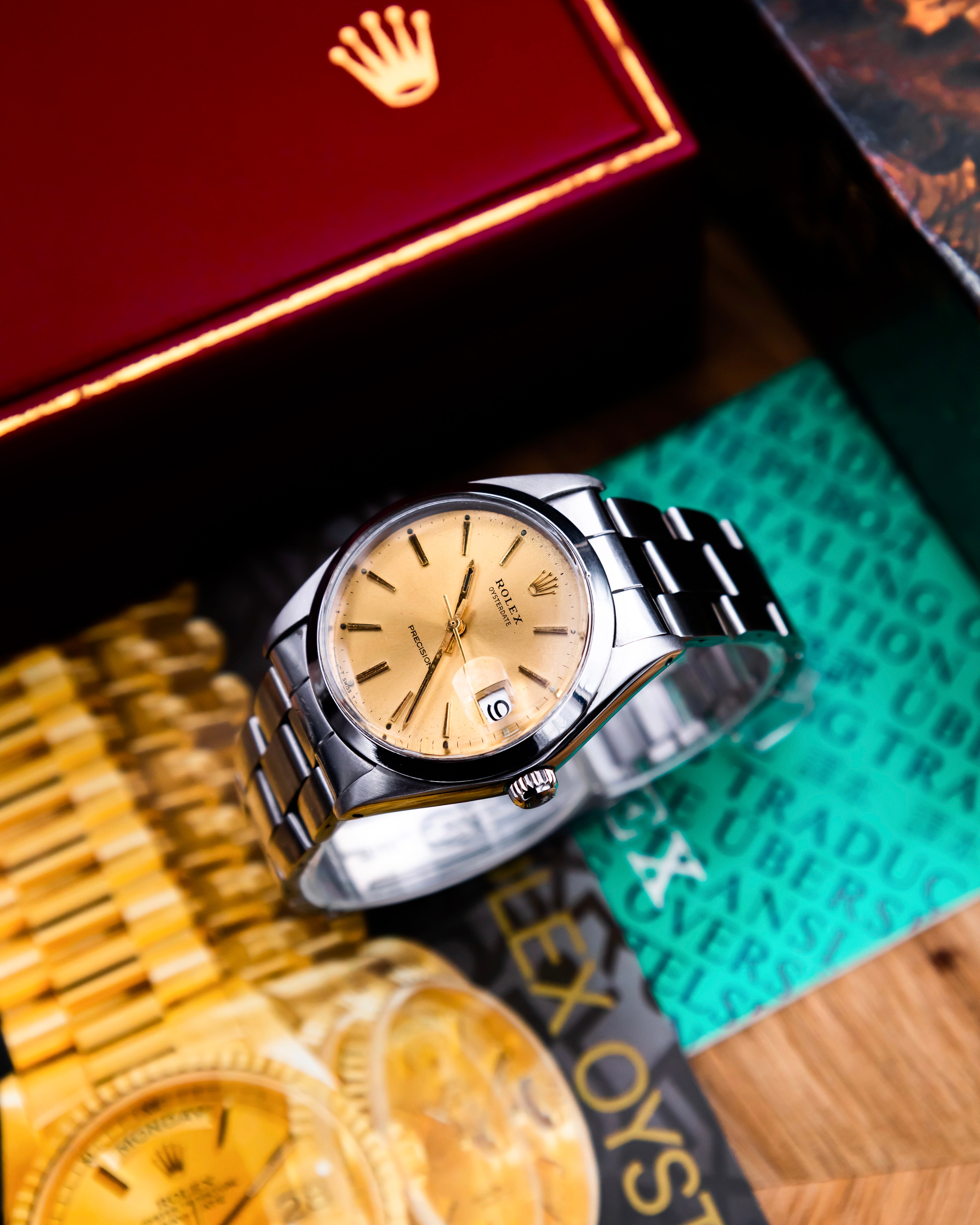 Rolex 6694 Oysterdate - champagne dial