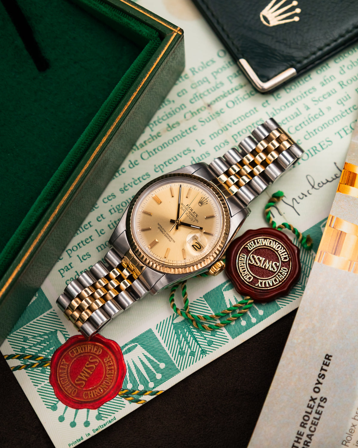 Rolex 16013 Perpetual Datejust - Champagne dial