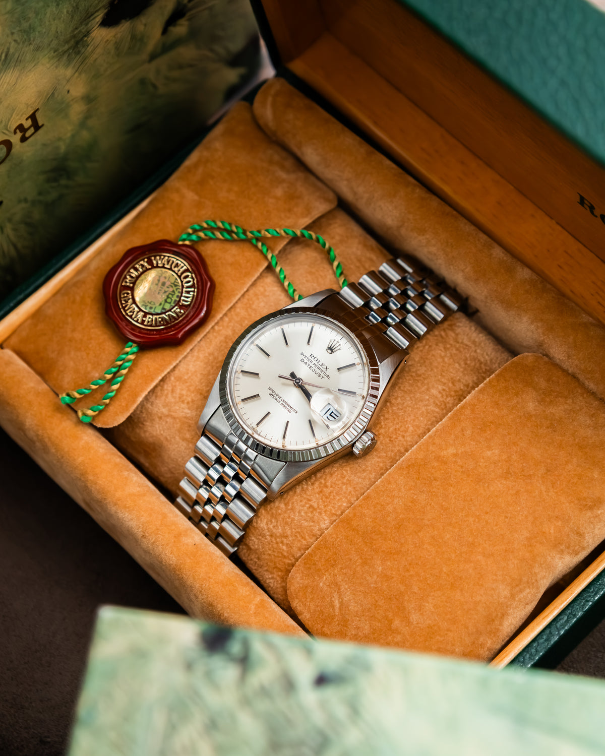Rolex 16030 Perpetual Datejust - Grey Dial