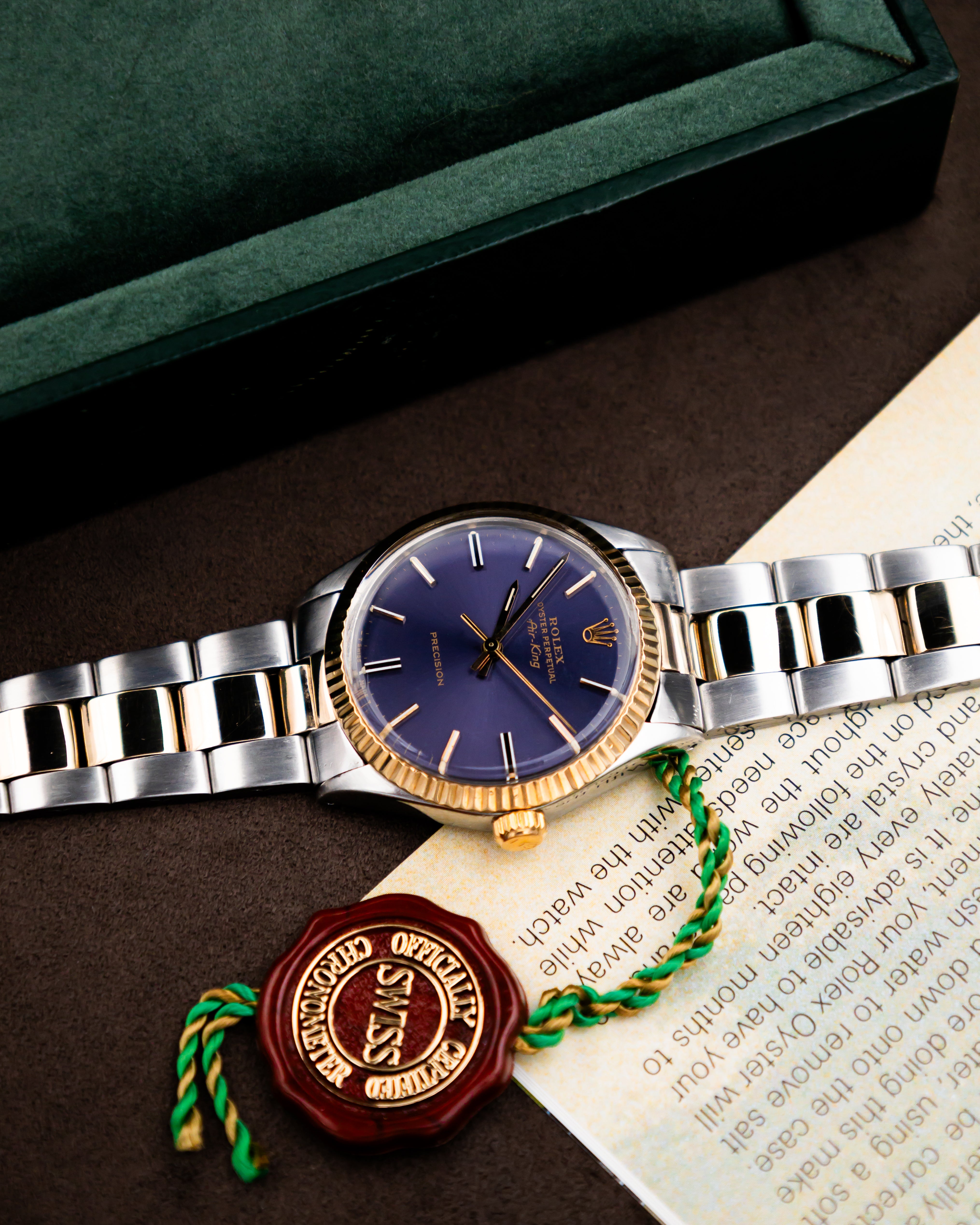 Rolex 5500 Air-King - Blue Dial
