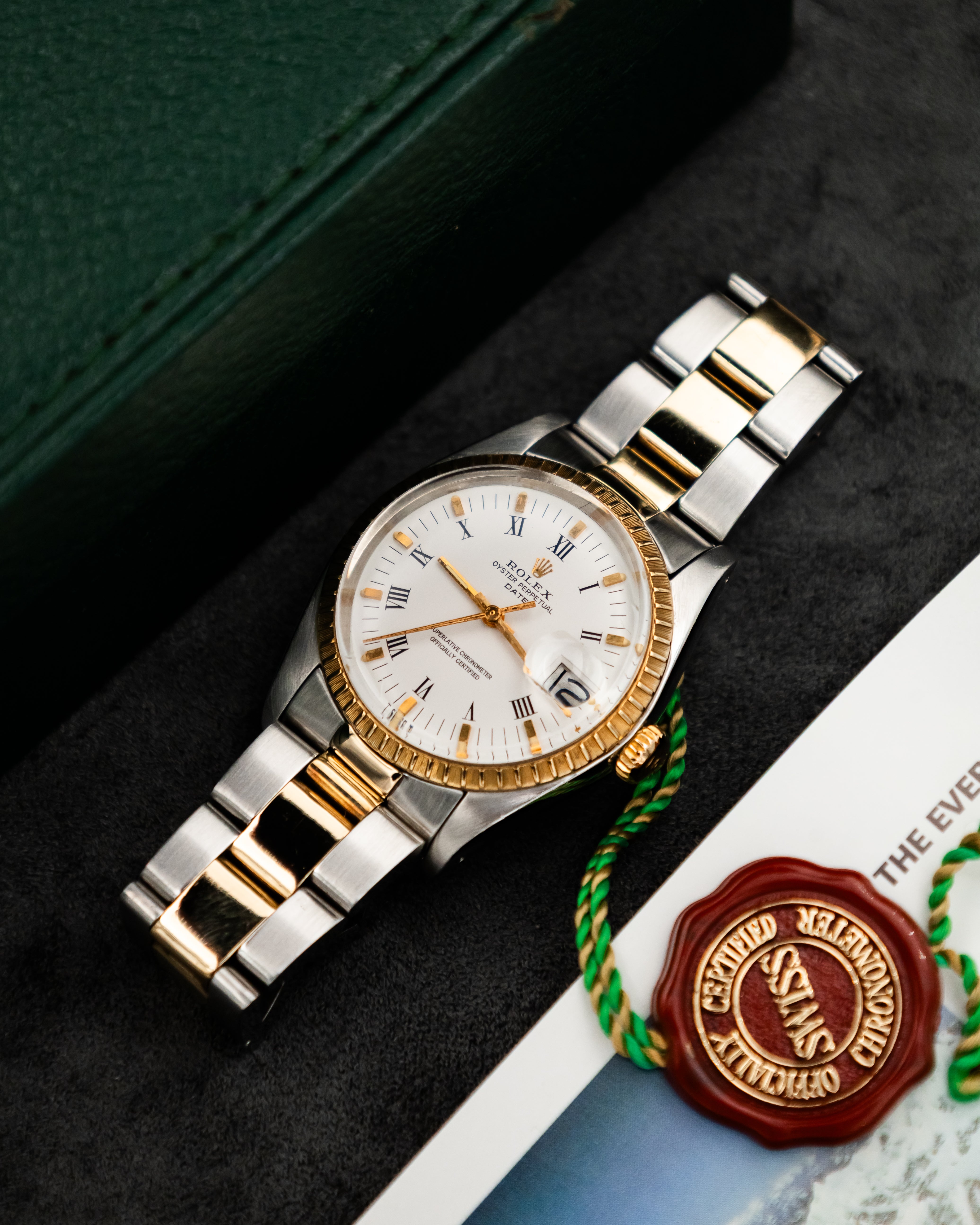 Rolex 1505 Perpetual Date - Roman Dial