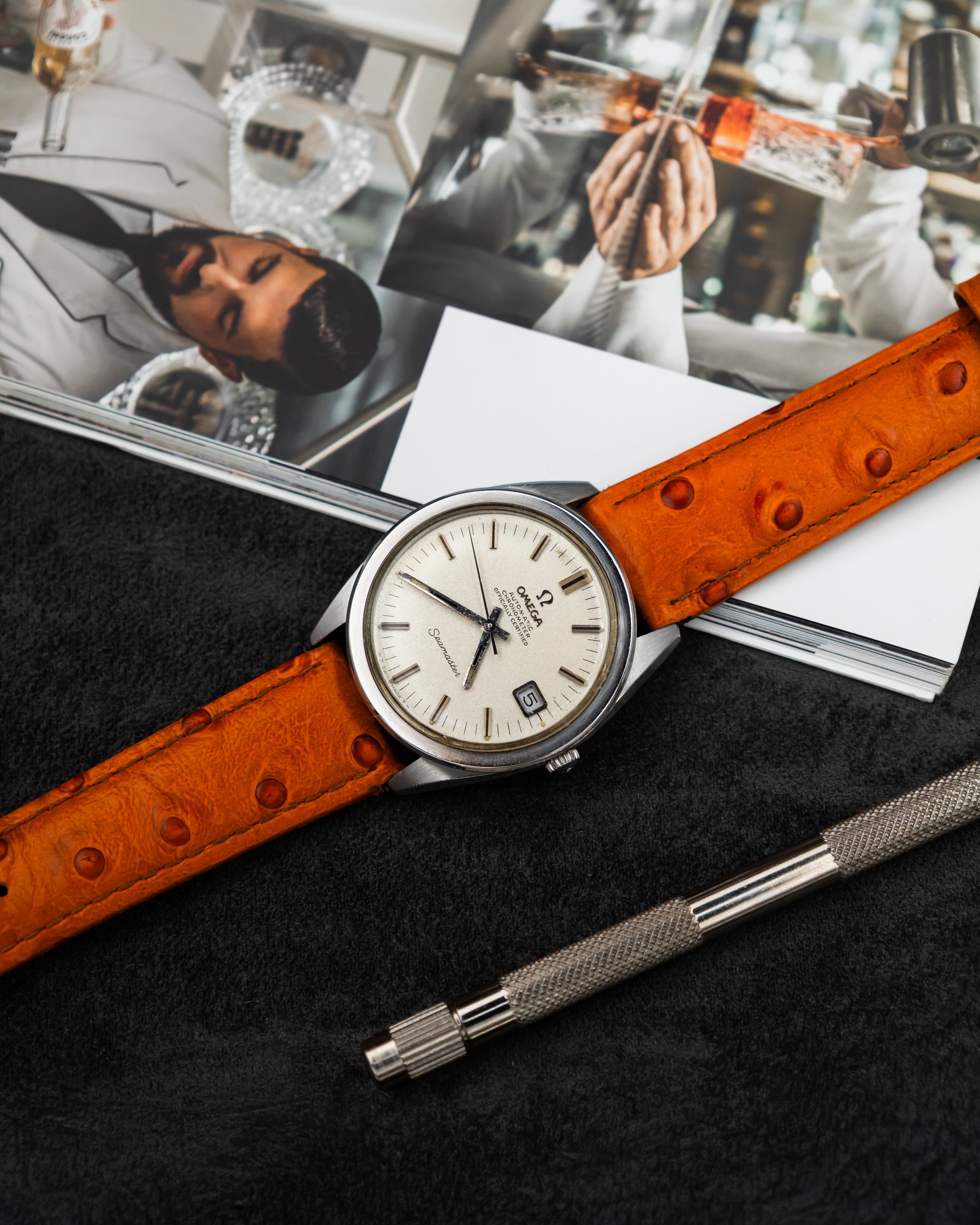 Omega 166.028 Seamaster Chronometer - Silver Dial