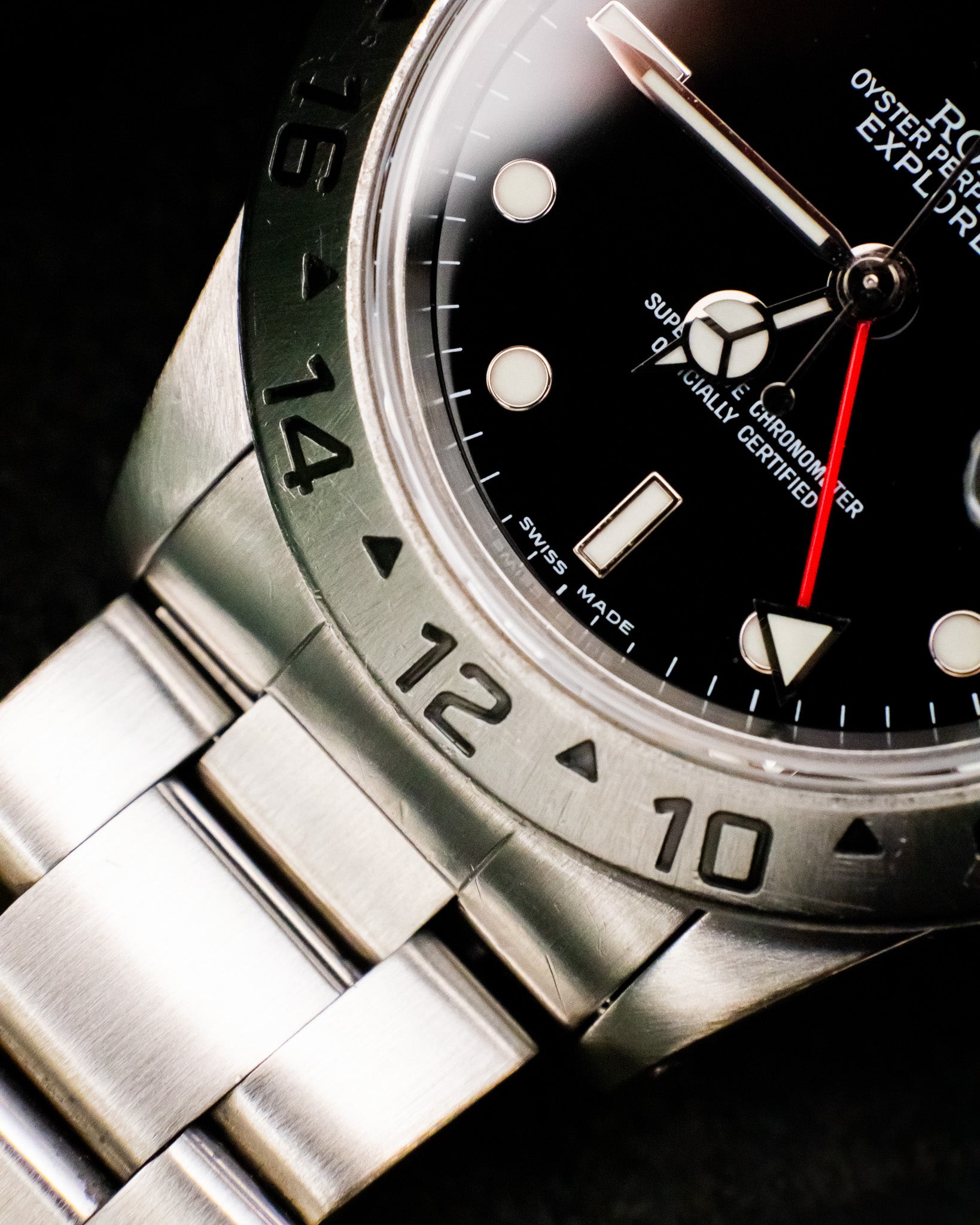 Rolex 16570 Explorer II - Black Dial
