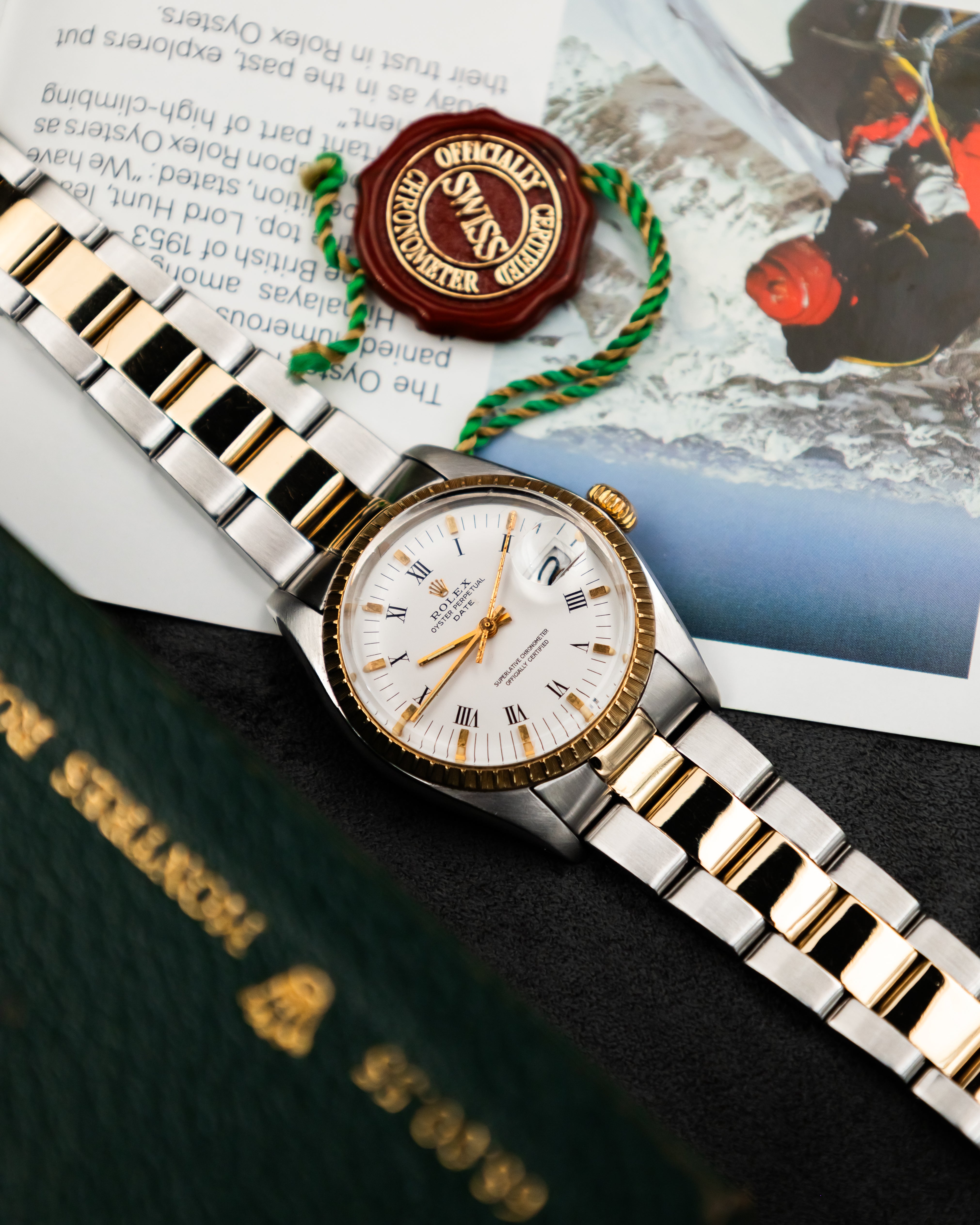 Rolex 1505 Perpetual Date - Roman Dial