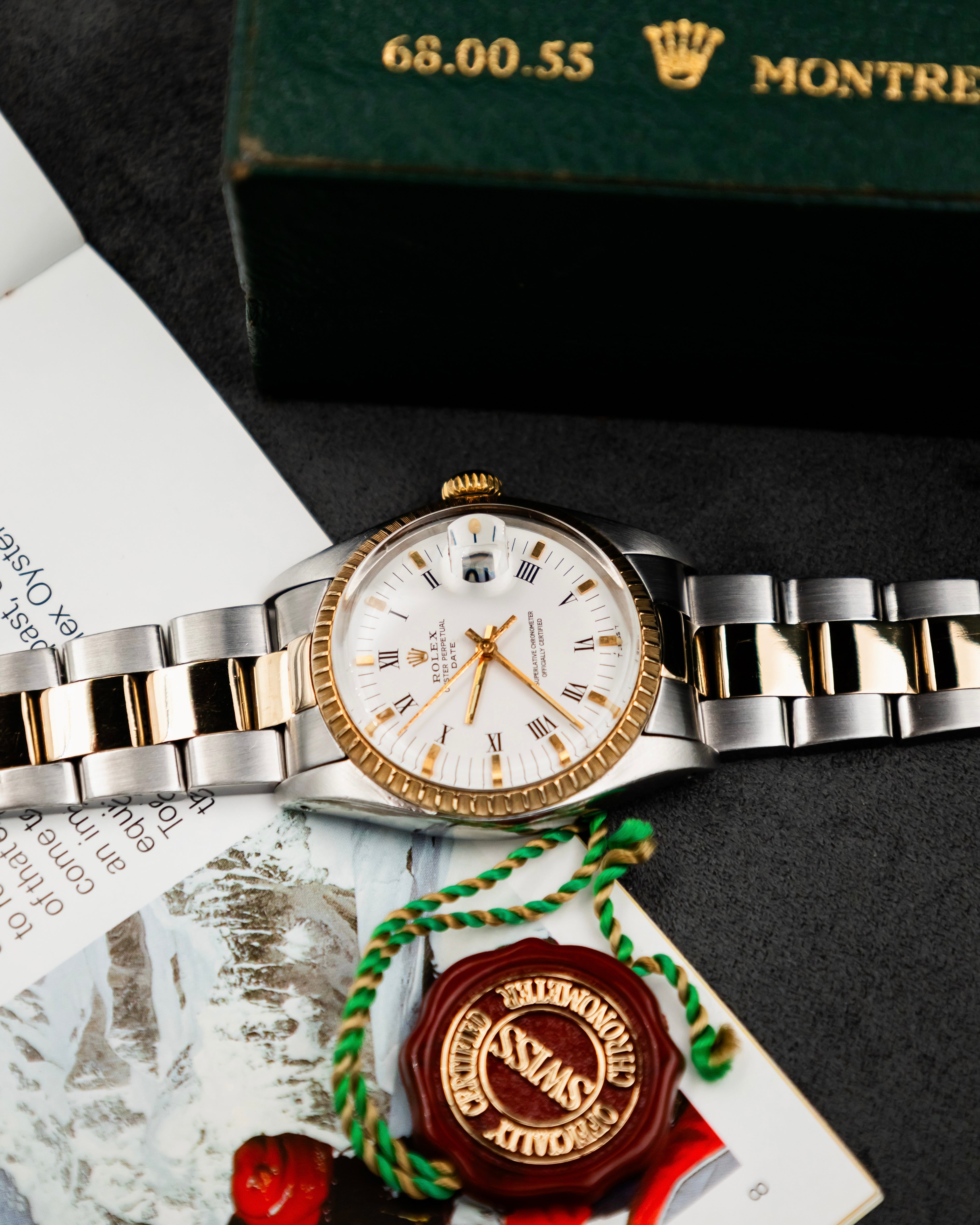 Rolex 1505 Perpetual Date - Roman Dial