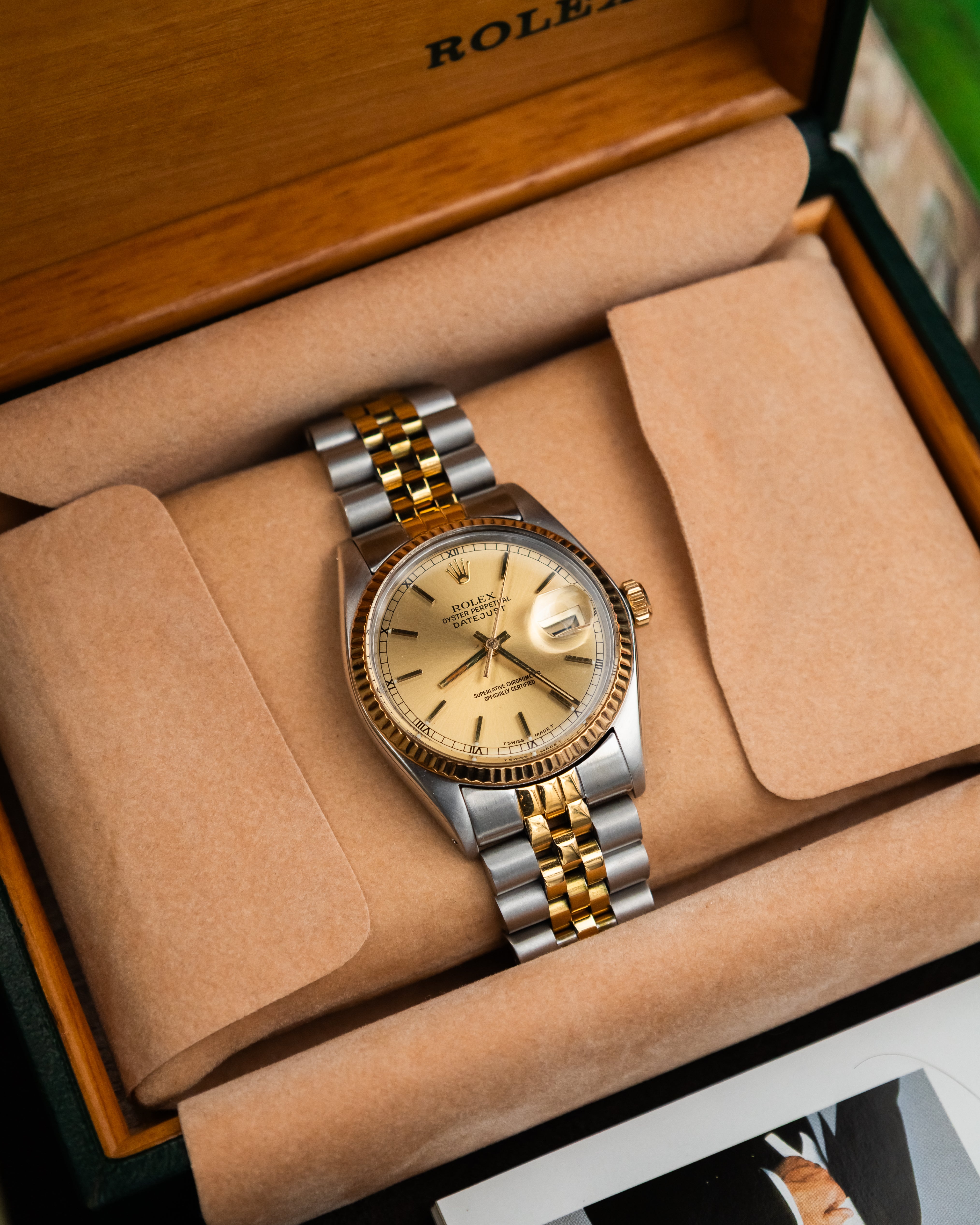 Rolex 16013 Perpetual Datejust - Roman numerals dial