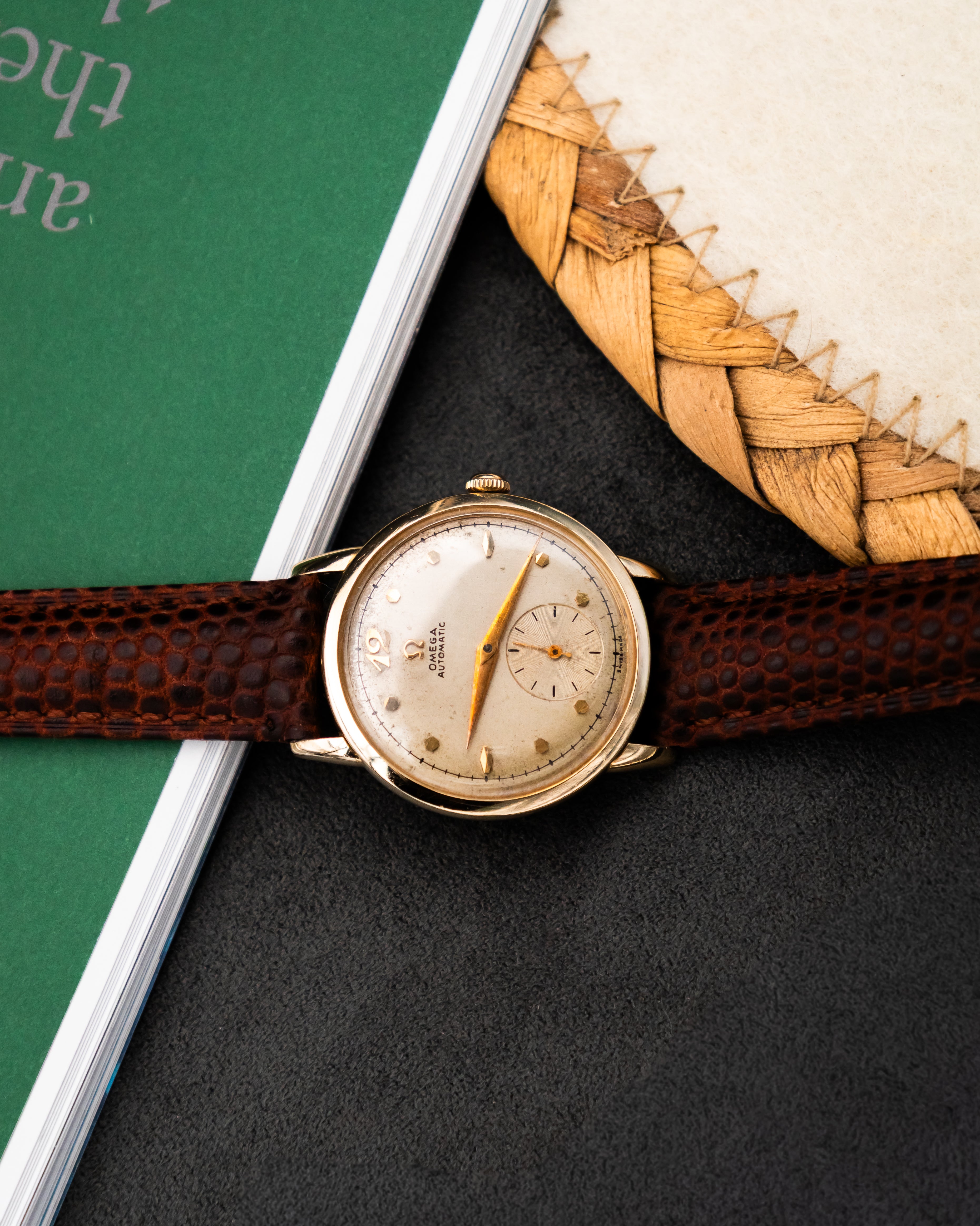 Omega F6212 Automatic Bumper - Ivory Dial