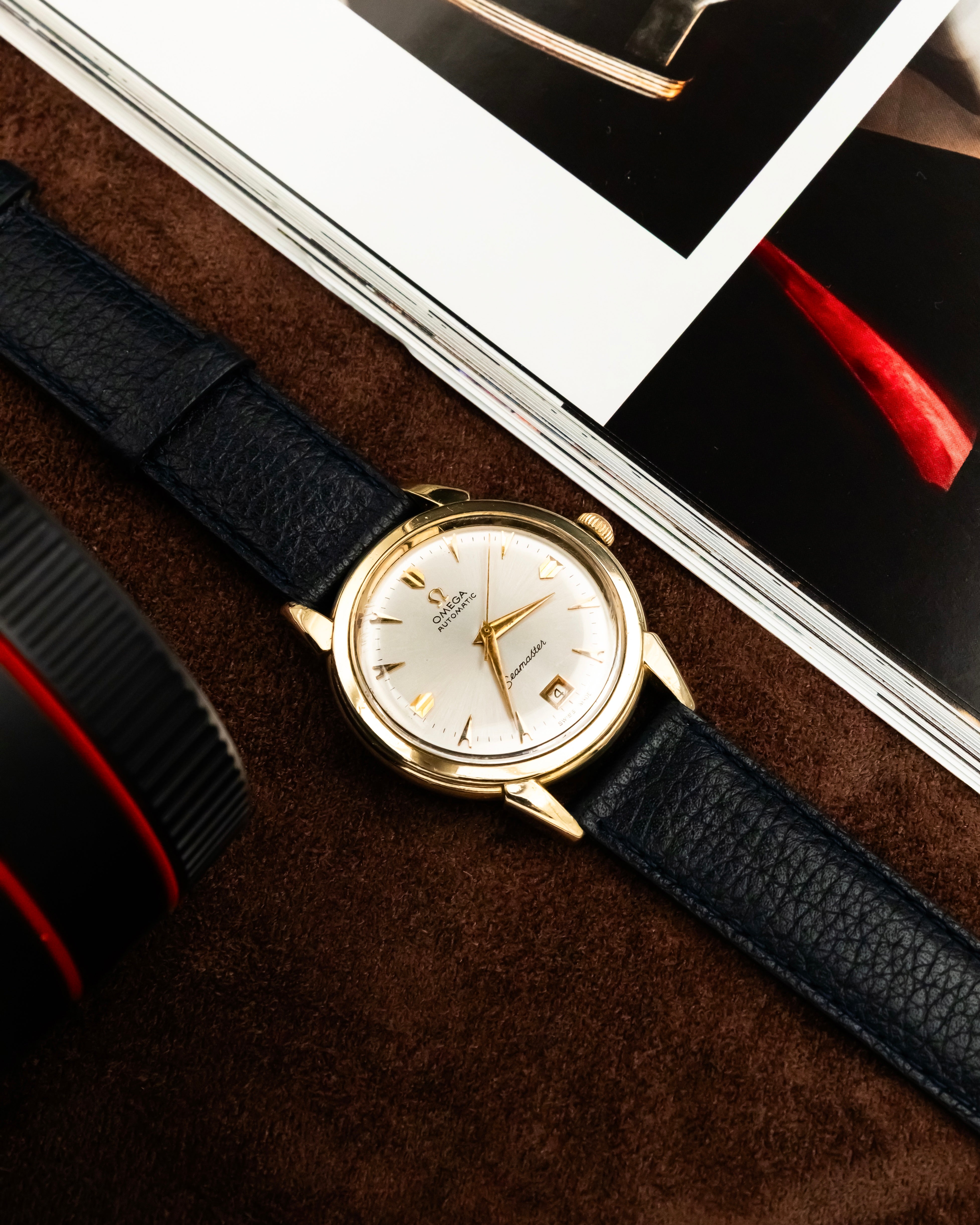 Omega E-14509 Seamaster 14K GF - Champagne Dial