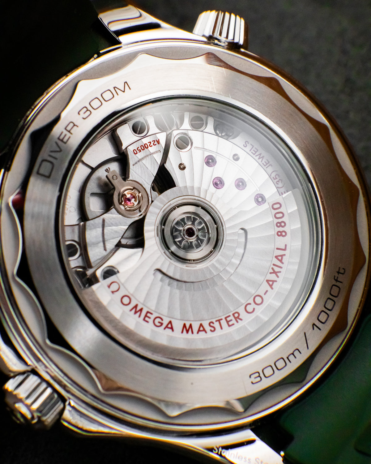 Omega Seamaster Diver 300M Co-Axial - Green Dial