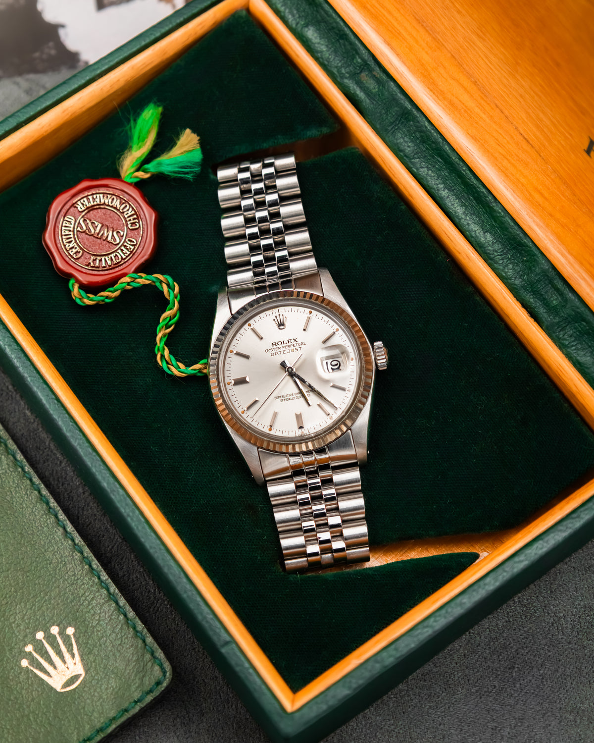 Rolex 16014 Perpetual Datejust - Grey Dial
