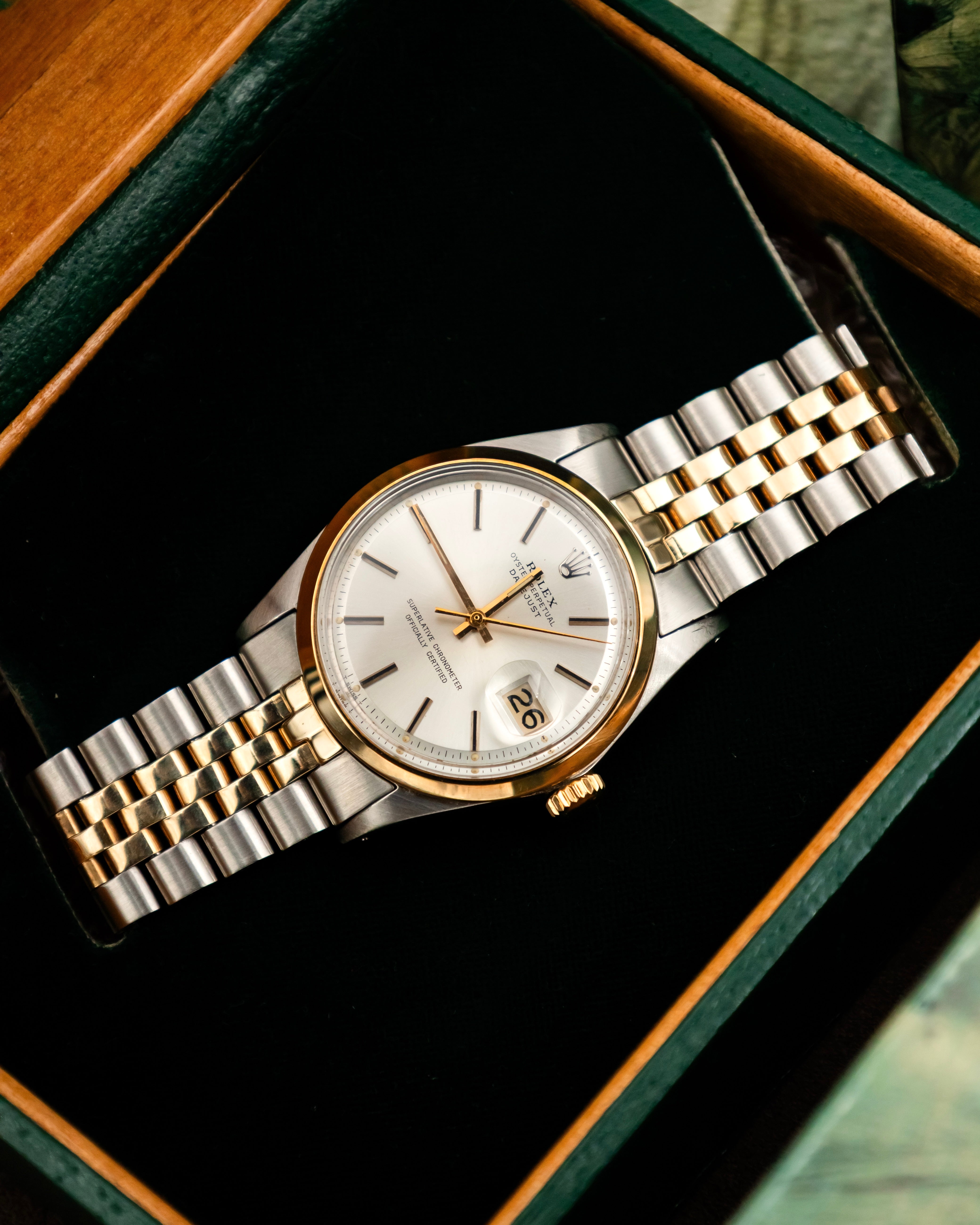 Rolex 1600 Datejust Two-Tone - White Dial
