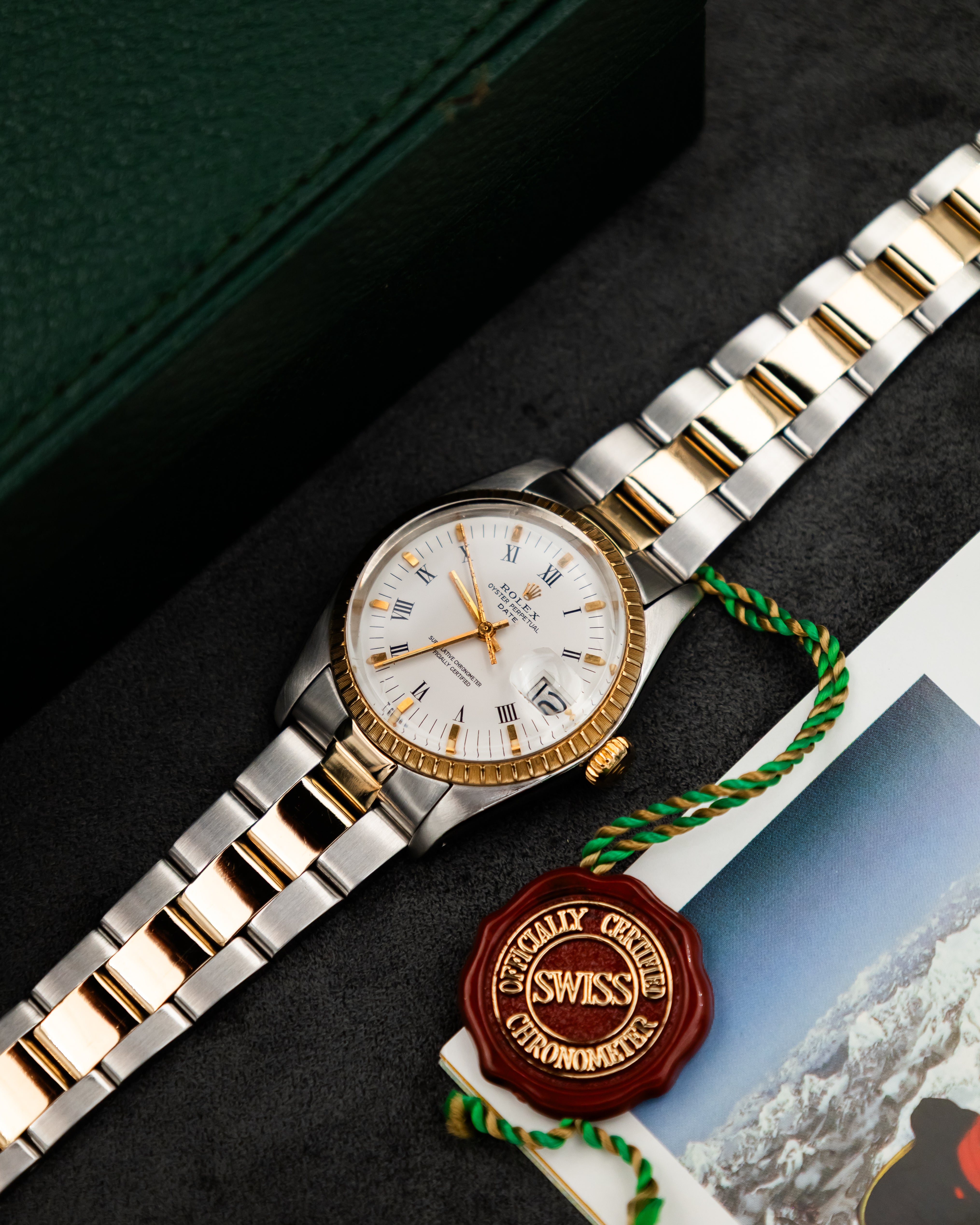 Rolex 1505 Perpetual Date - Roman Dial