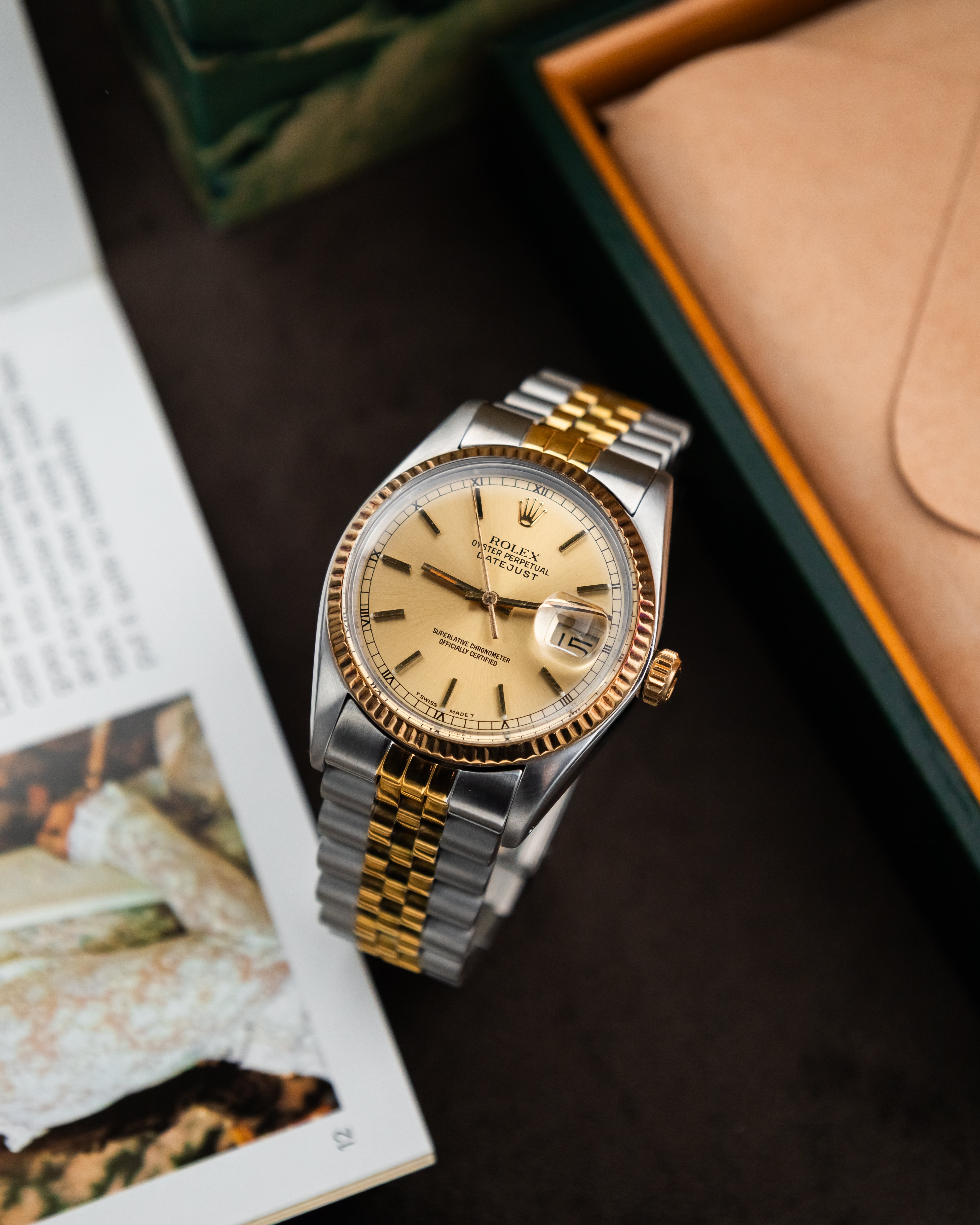 Rolex 16013 Perpetual Datejust - Roman numerals dial