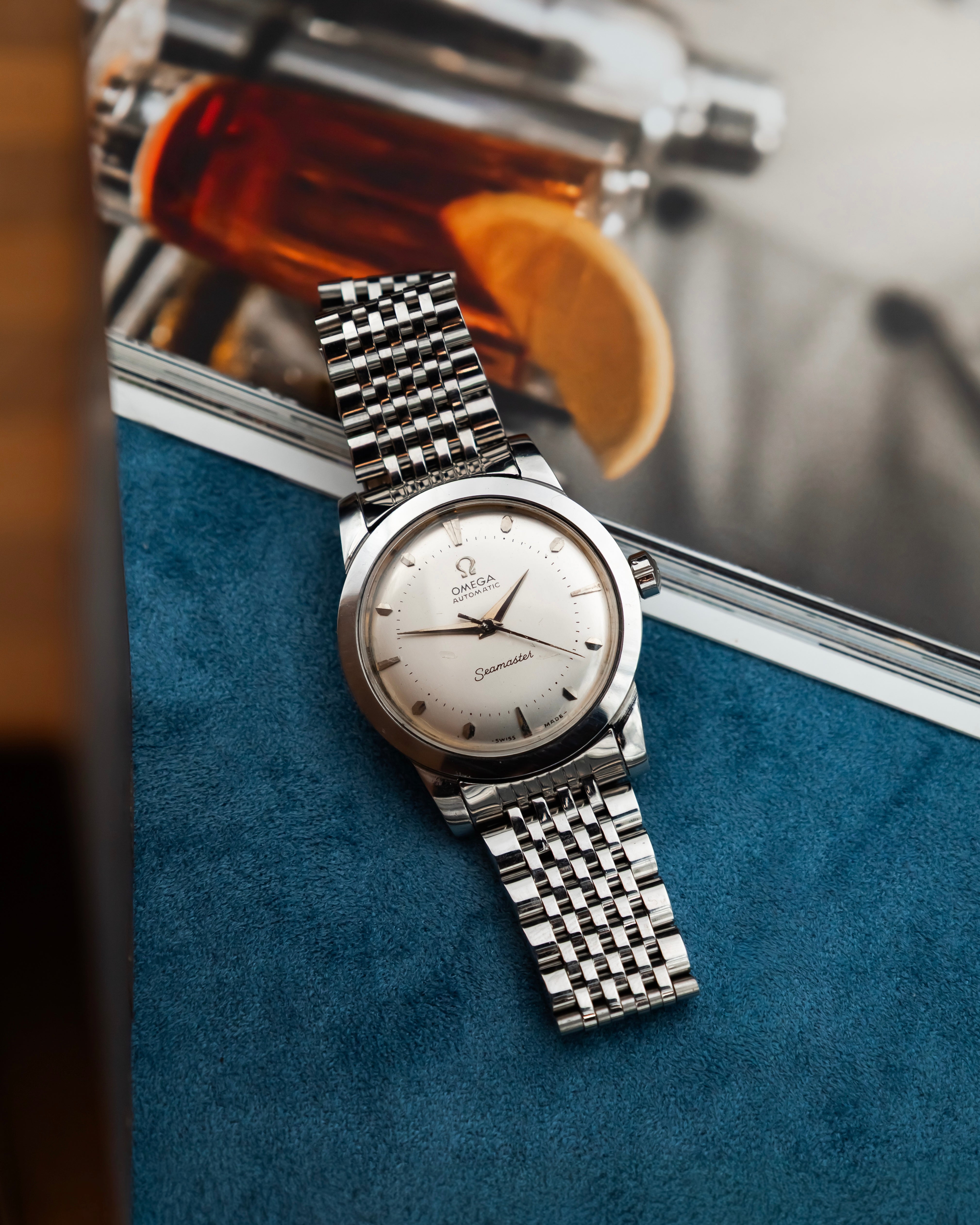 Omega C 2577-1 Seamaster Bumper - Silver Dial