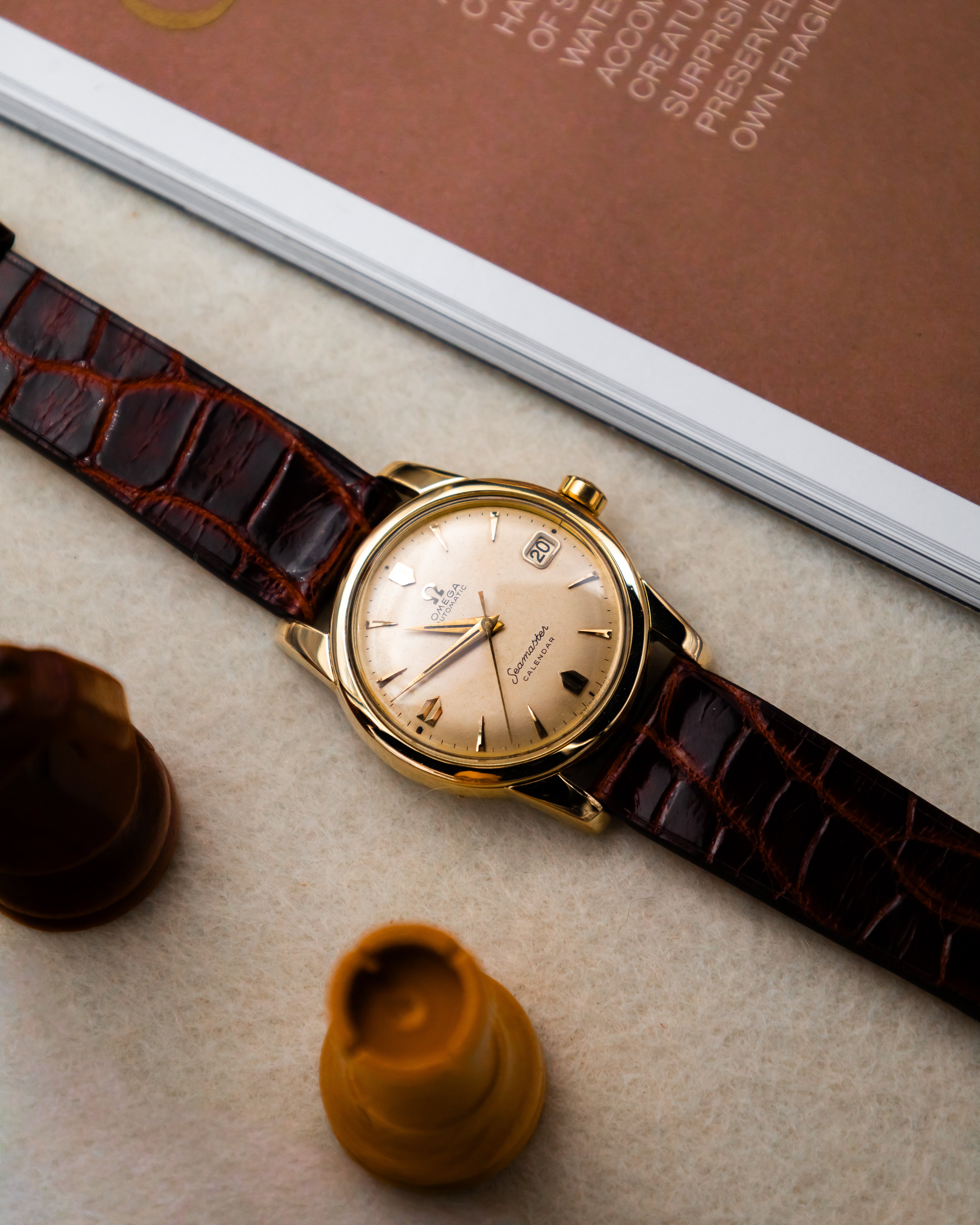 Omega Seamaster Calendar 2849-2 SC - Beige Dial