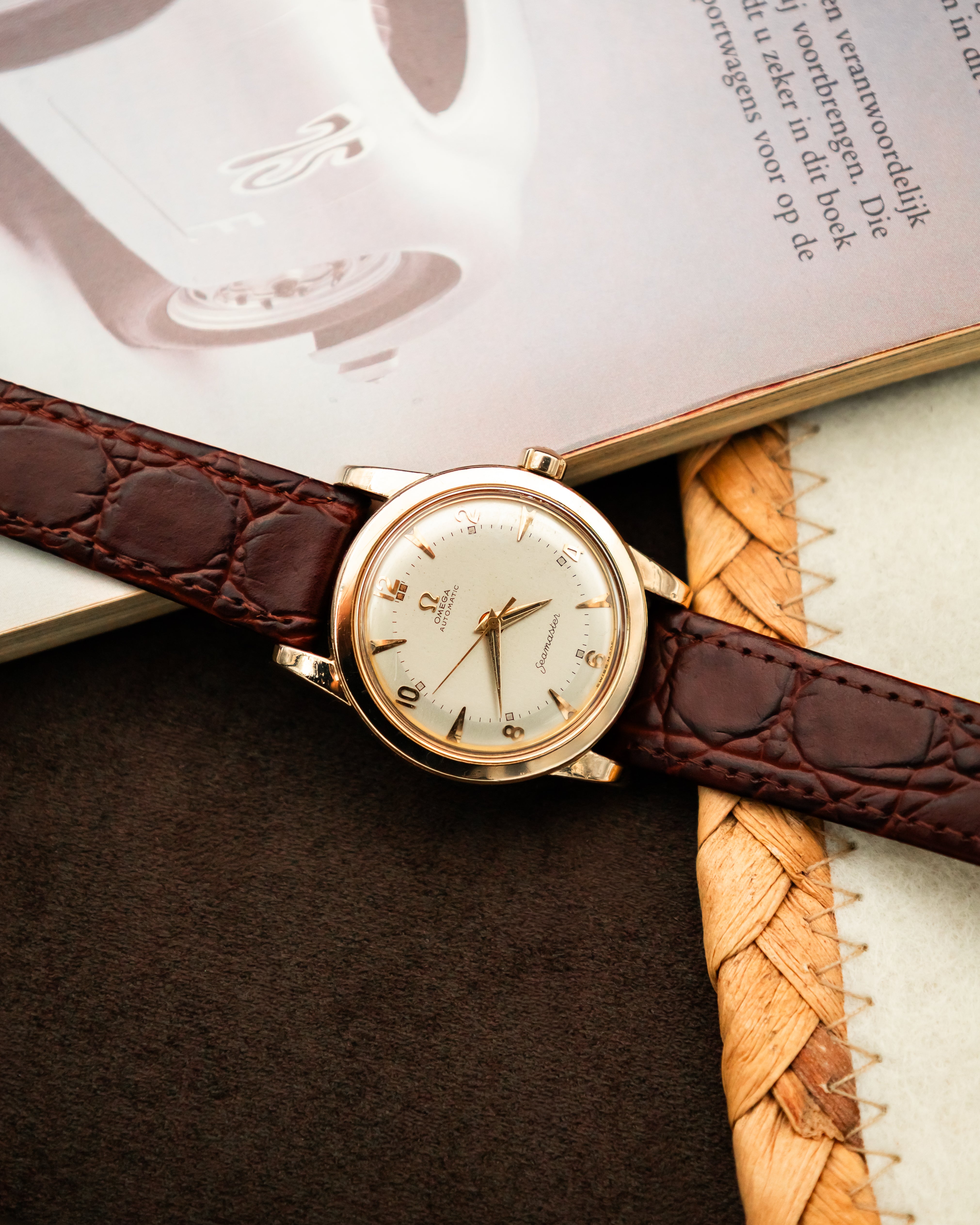 Omega 2577-11 SC Seamaster Bumper - two-tone champagne dial