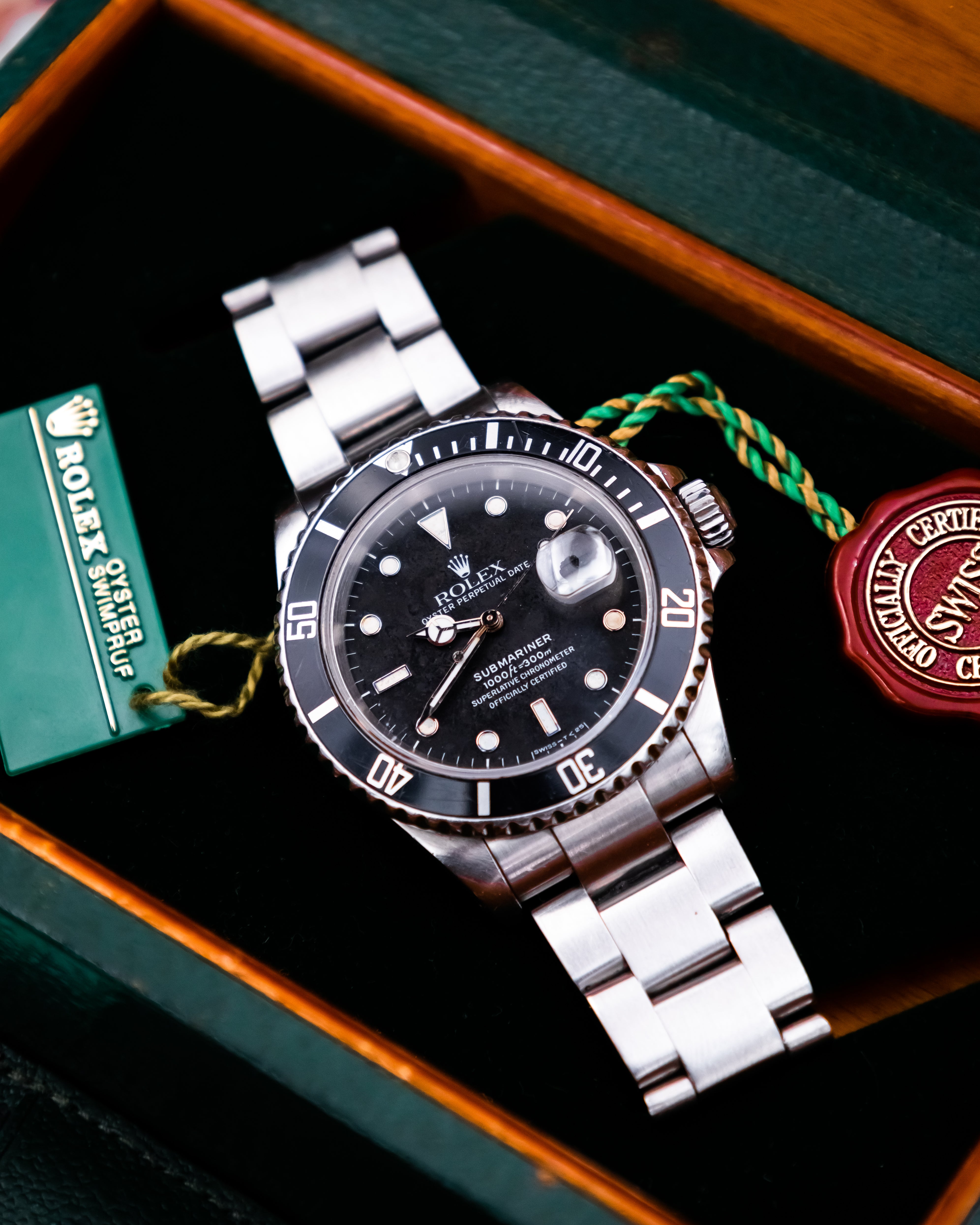 Rolex 16610 Submariner - Black patina dial