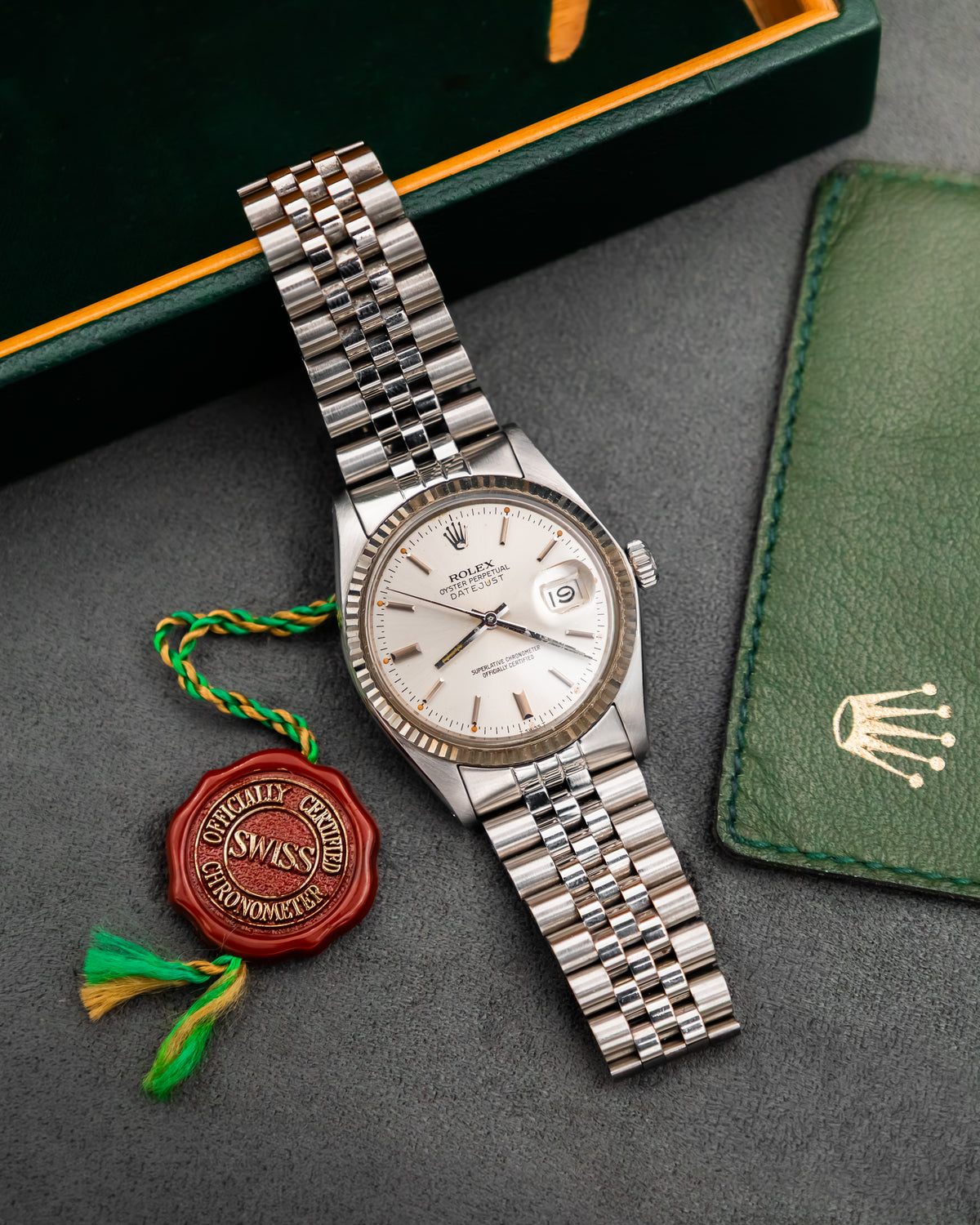 Rolex 16014 Perpetual Datejust - Grey Dial