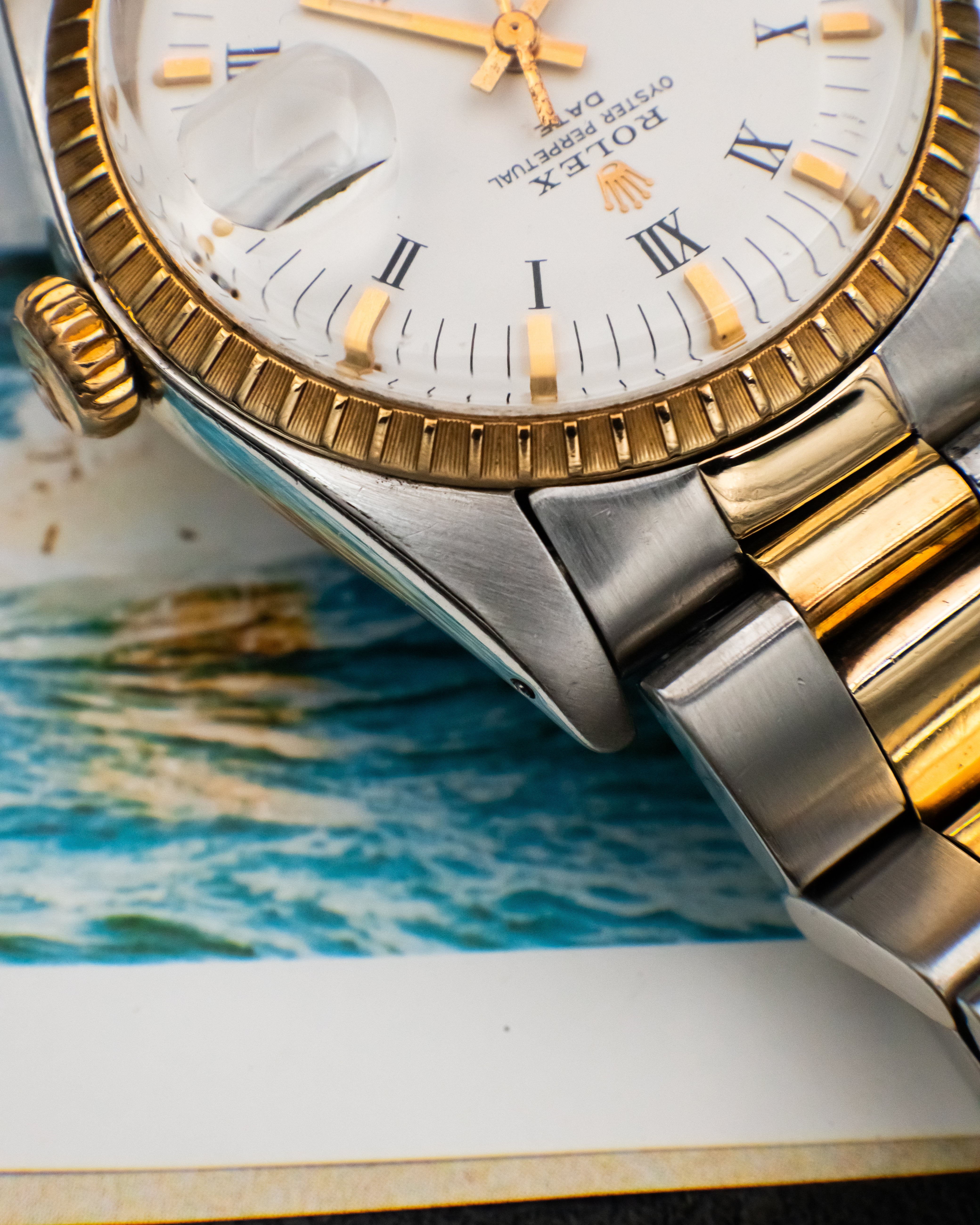 Rolex 1505 Perpetual Date - Roman Dial