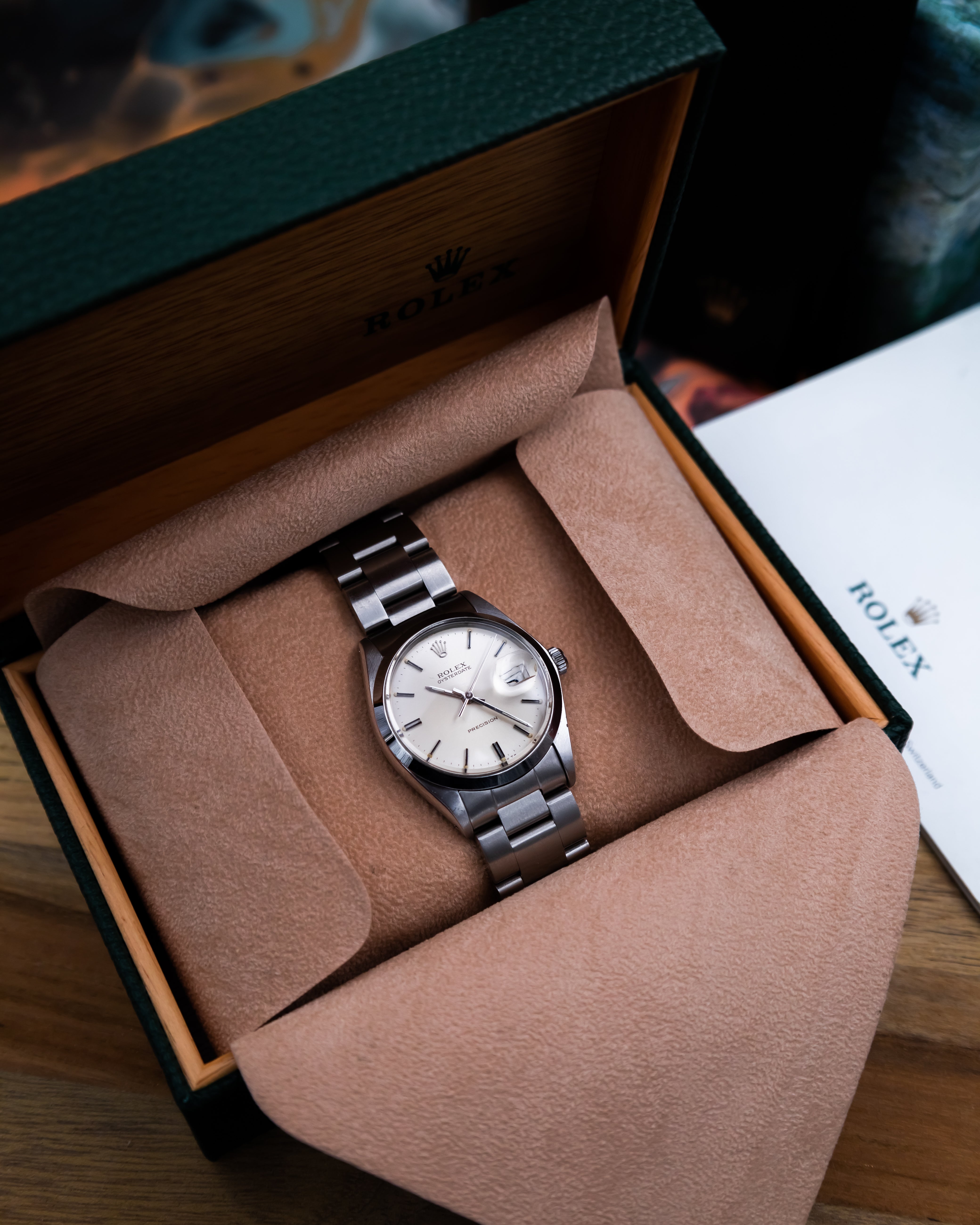Rolex 6694 Oysterdate - grey dial
