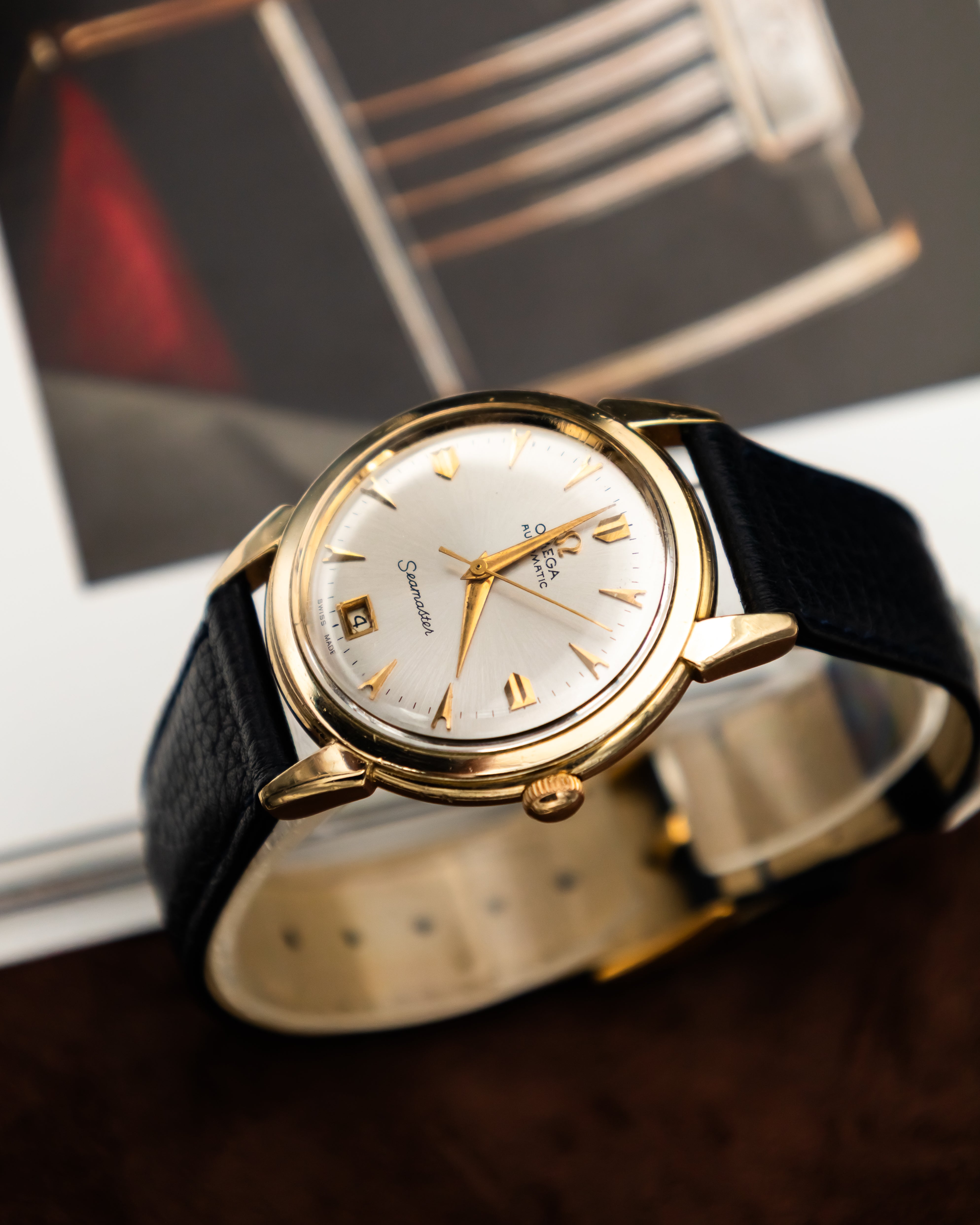 Omega E-14509 Seamaster 14K GF - Champagne Dial