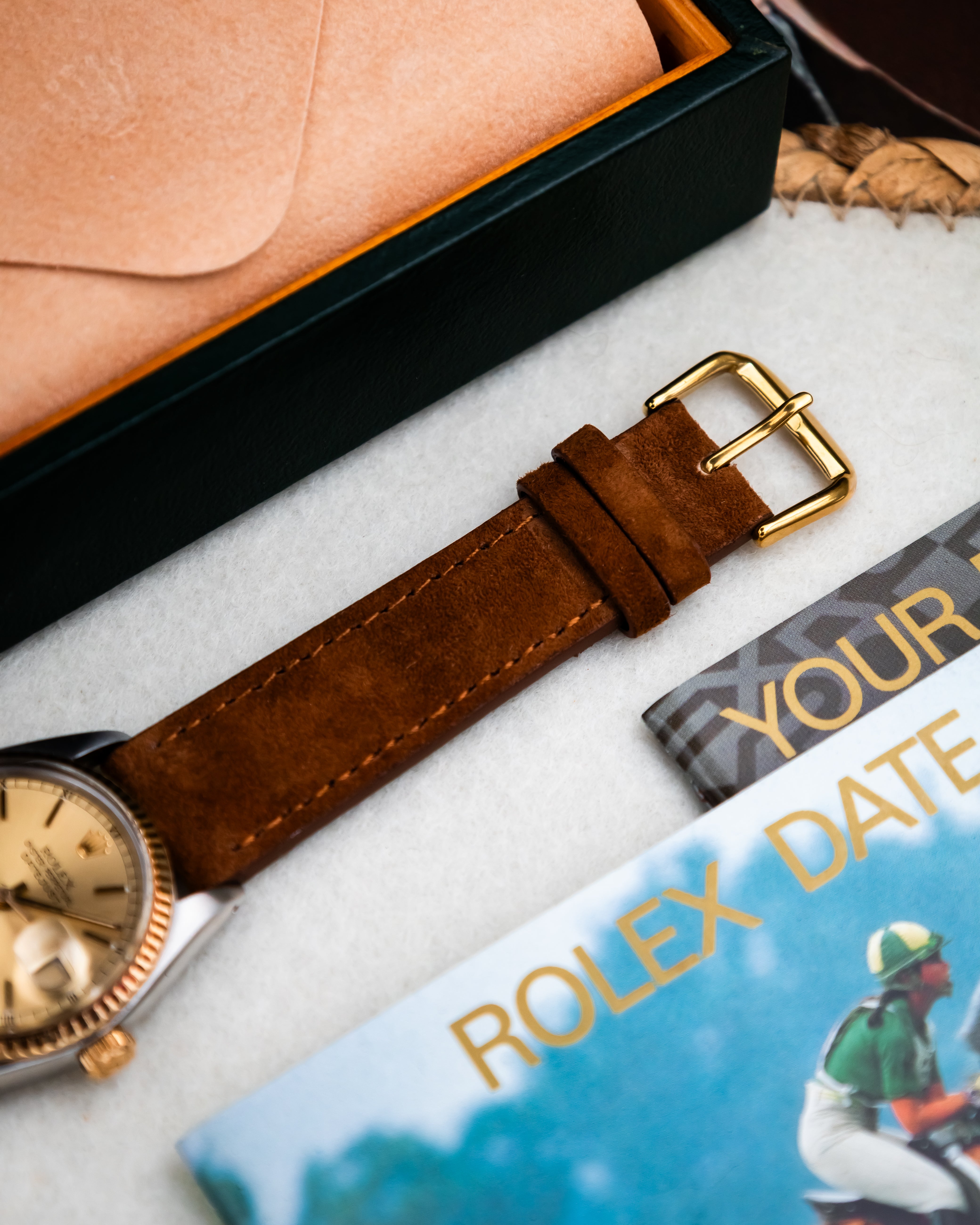 Rolex 16013 Perpetual Datejust - Gold Roman Dial