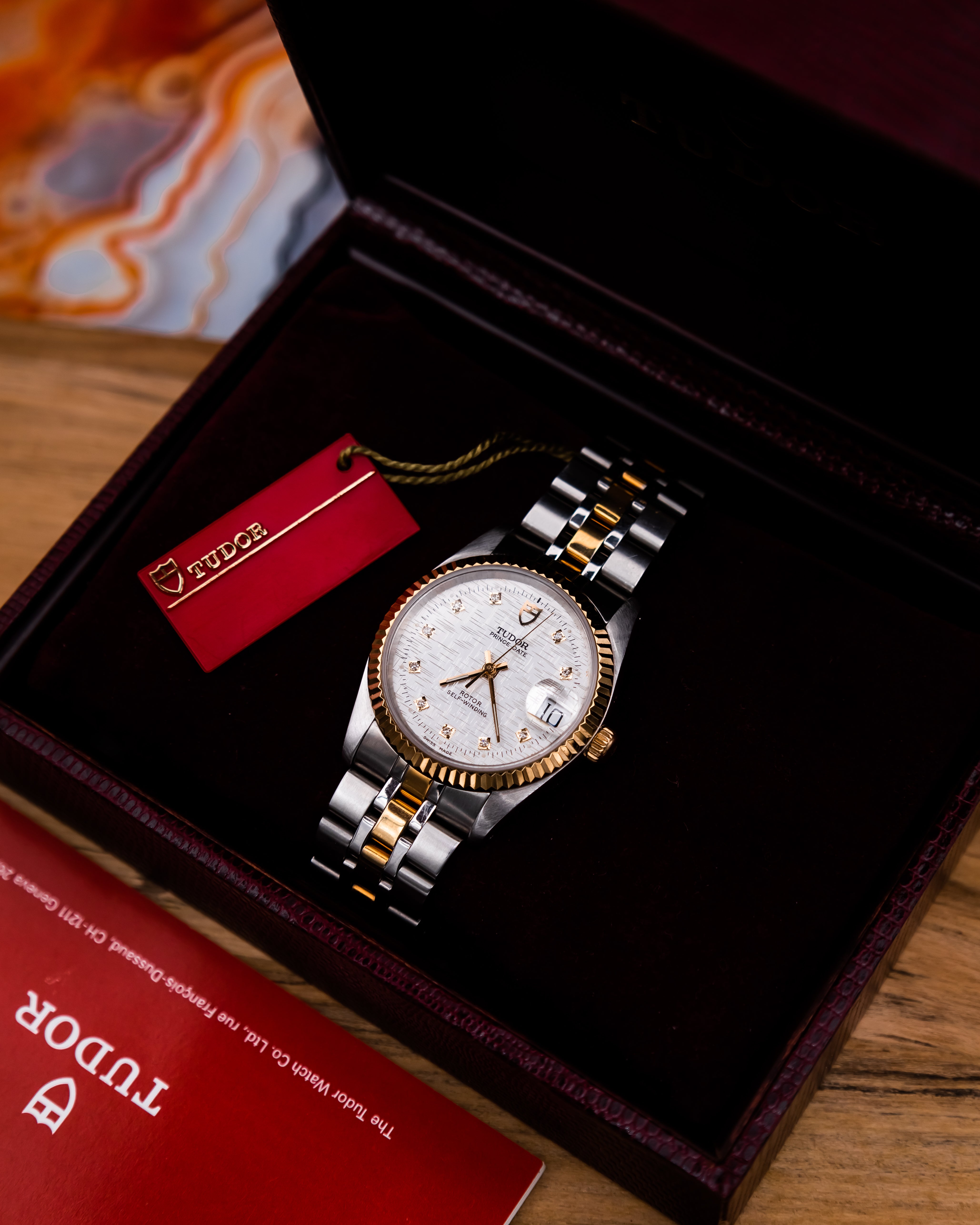 Tudor 74033 Prince Date - Daimond dial