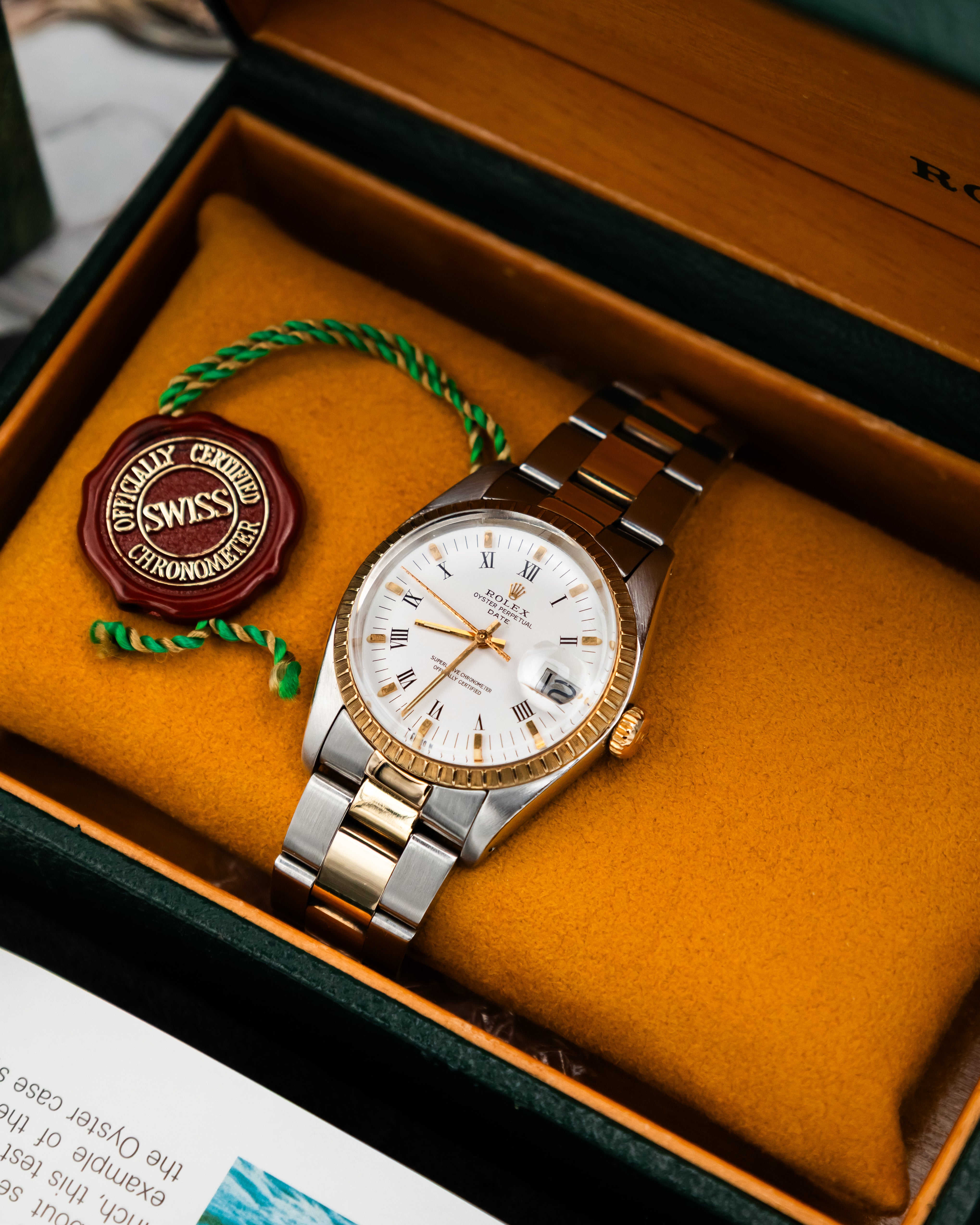 Rolex 1505 Perpetual Date - Roman Dial