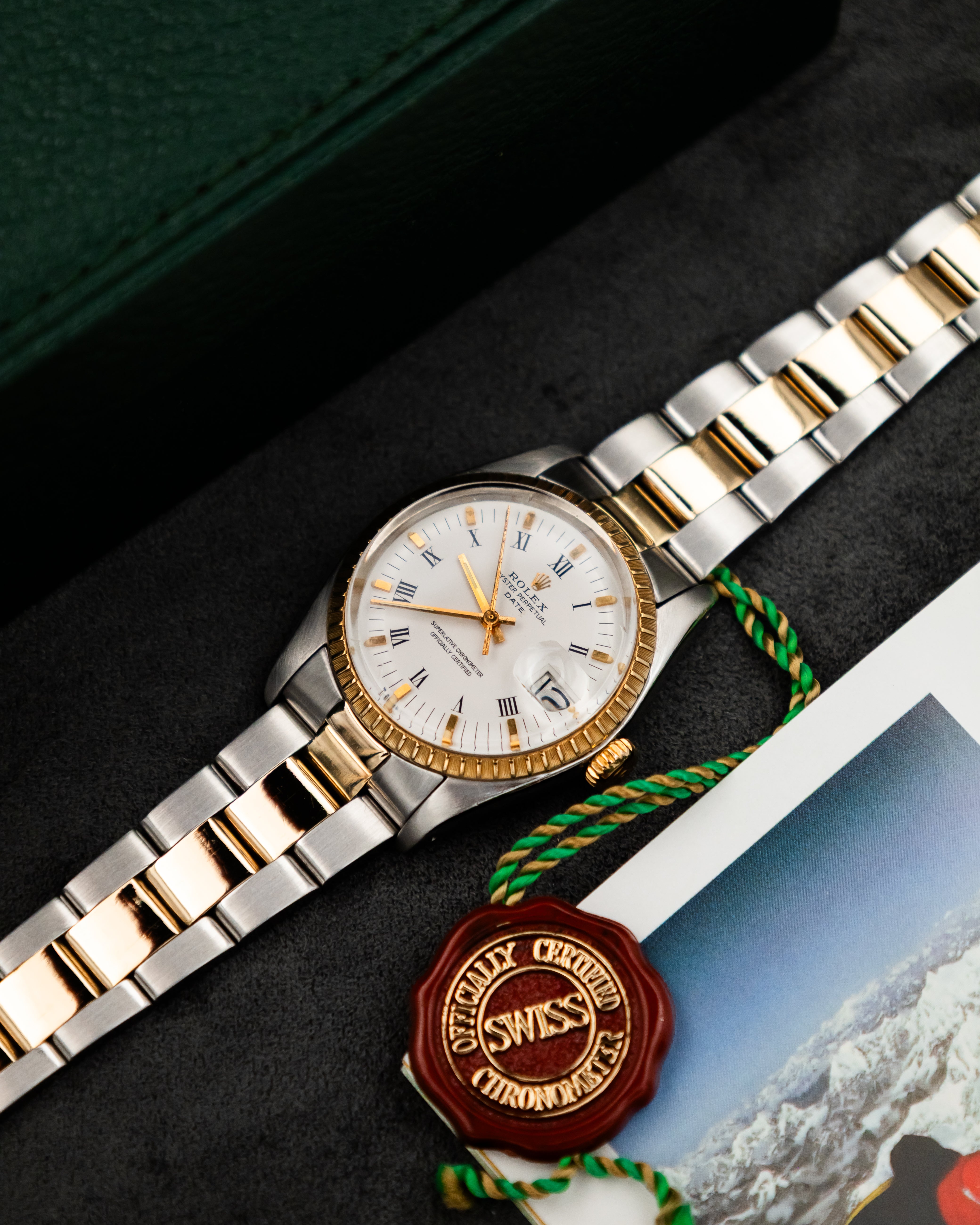 Rolex 1505 Perpetual Date - Roman Dial