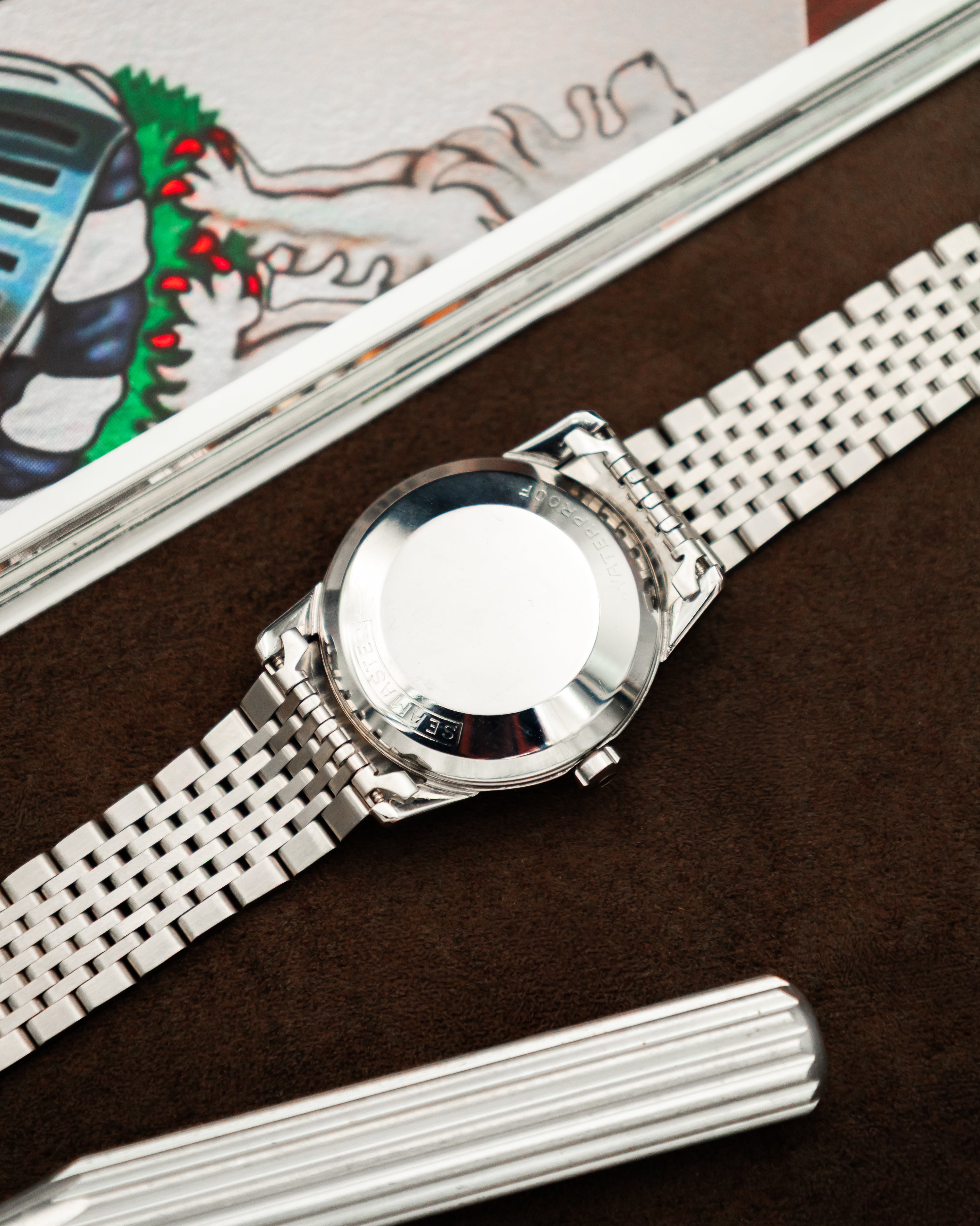 Omega 2846-2 SC Seamaster - Silver 2 tone dial