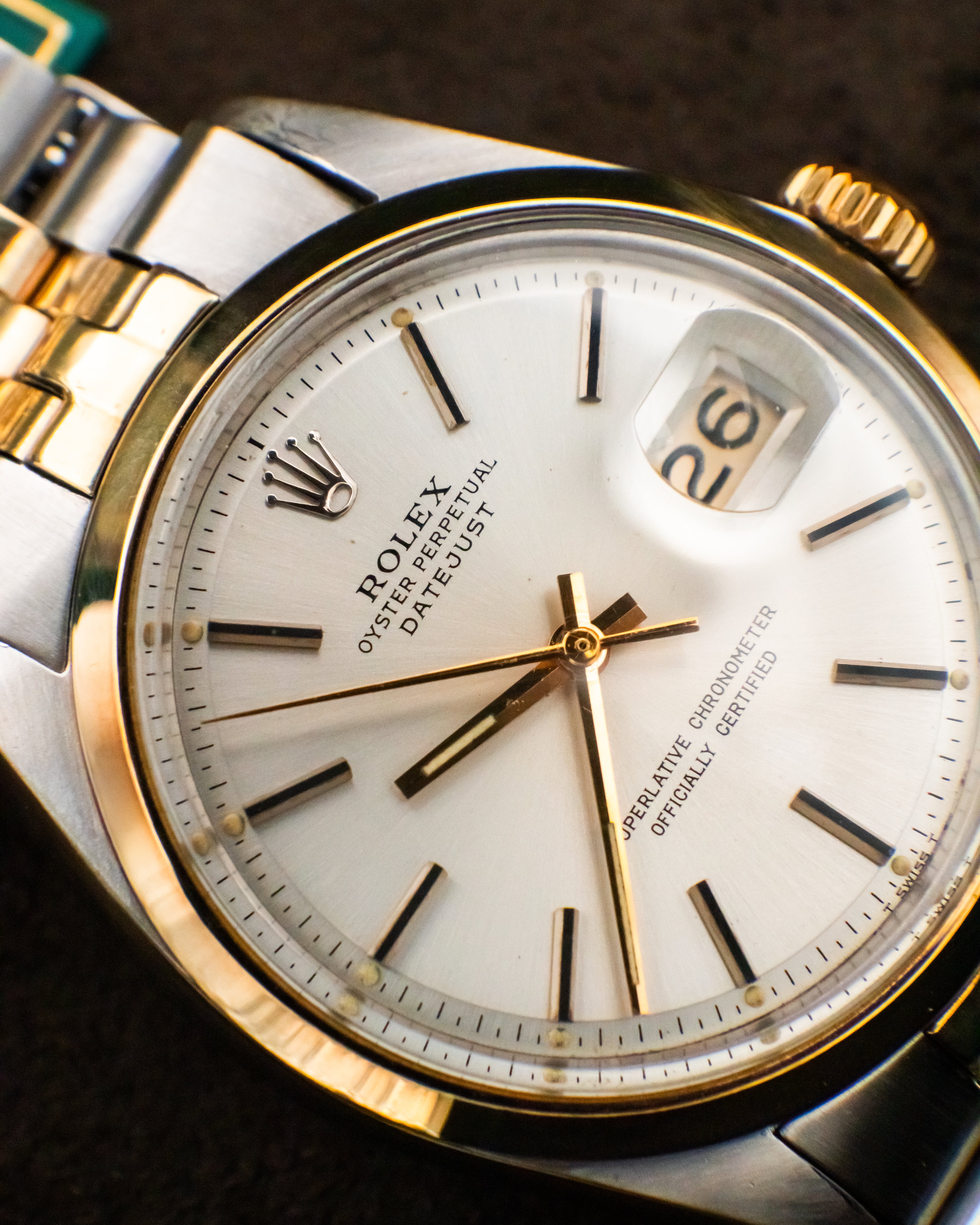 Rolex 1600 Datejust Two-Tone - White Dial