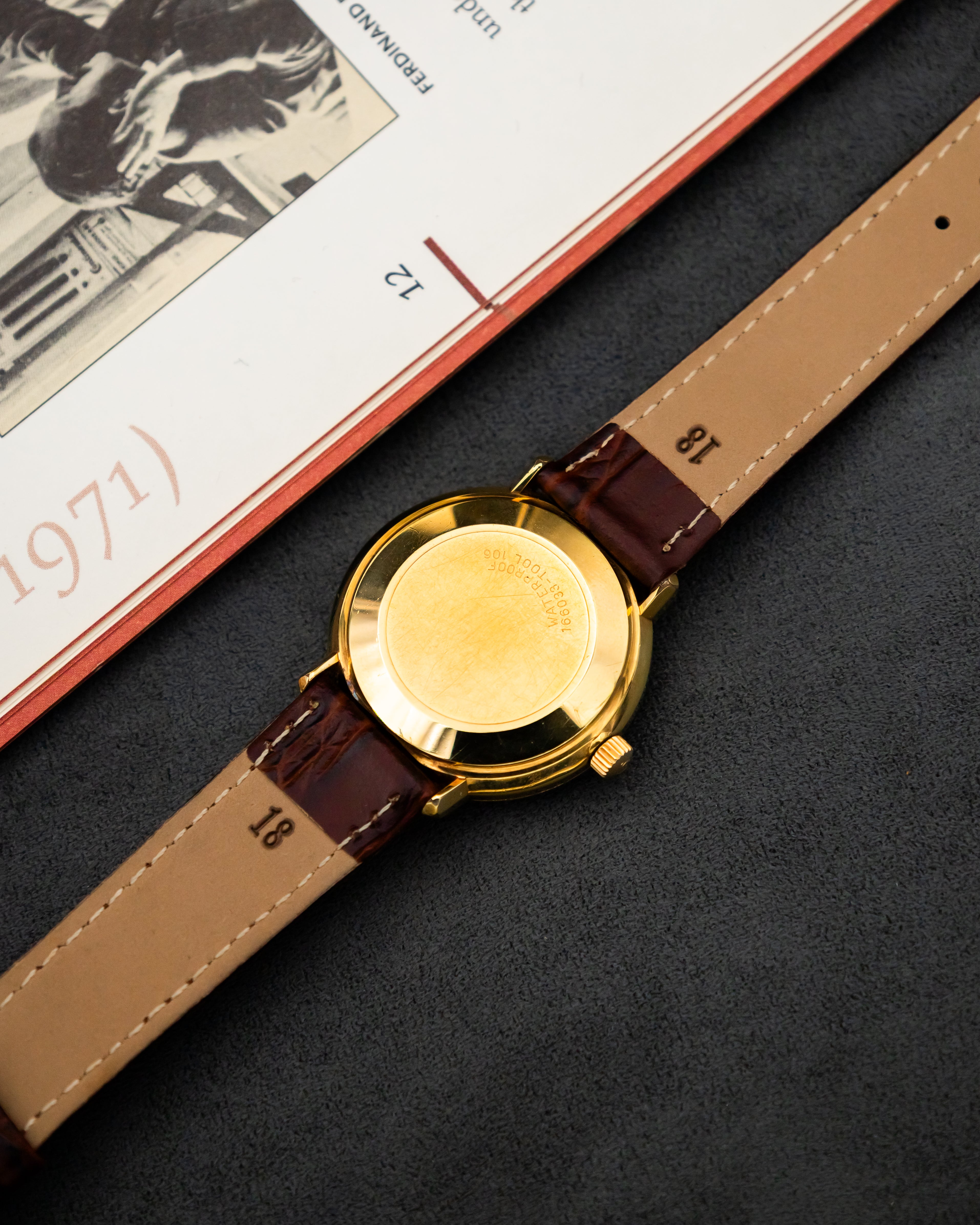 Omega 166.033 Meister De Ville - Gold dial