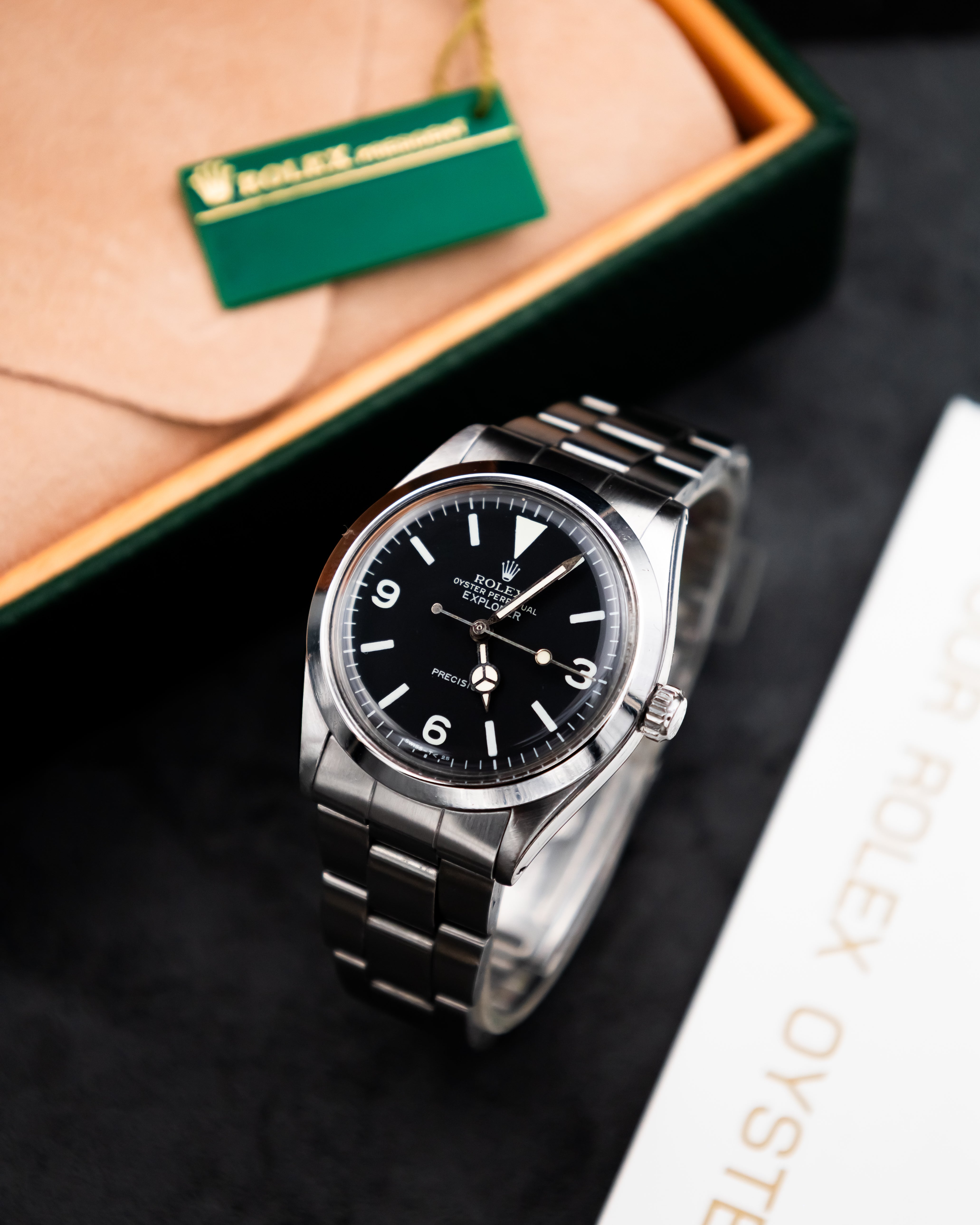 Rolex 5500 Explorer - Black dial