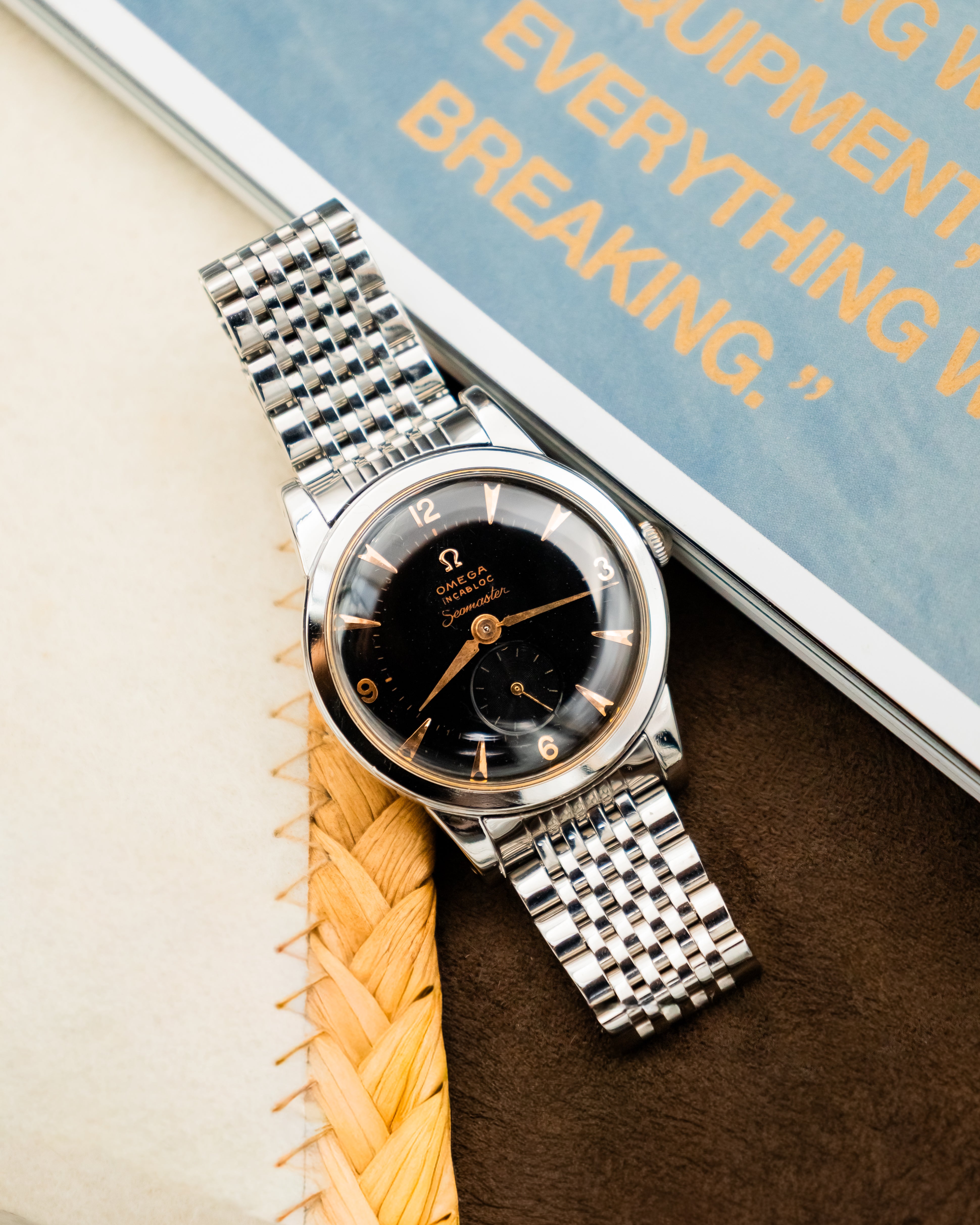 Omega 2657-1 Seamaster Bumper - Black Dial
