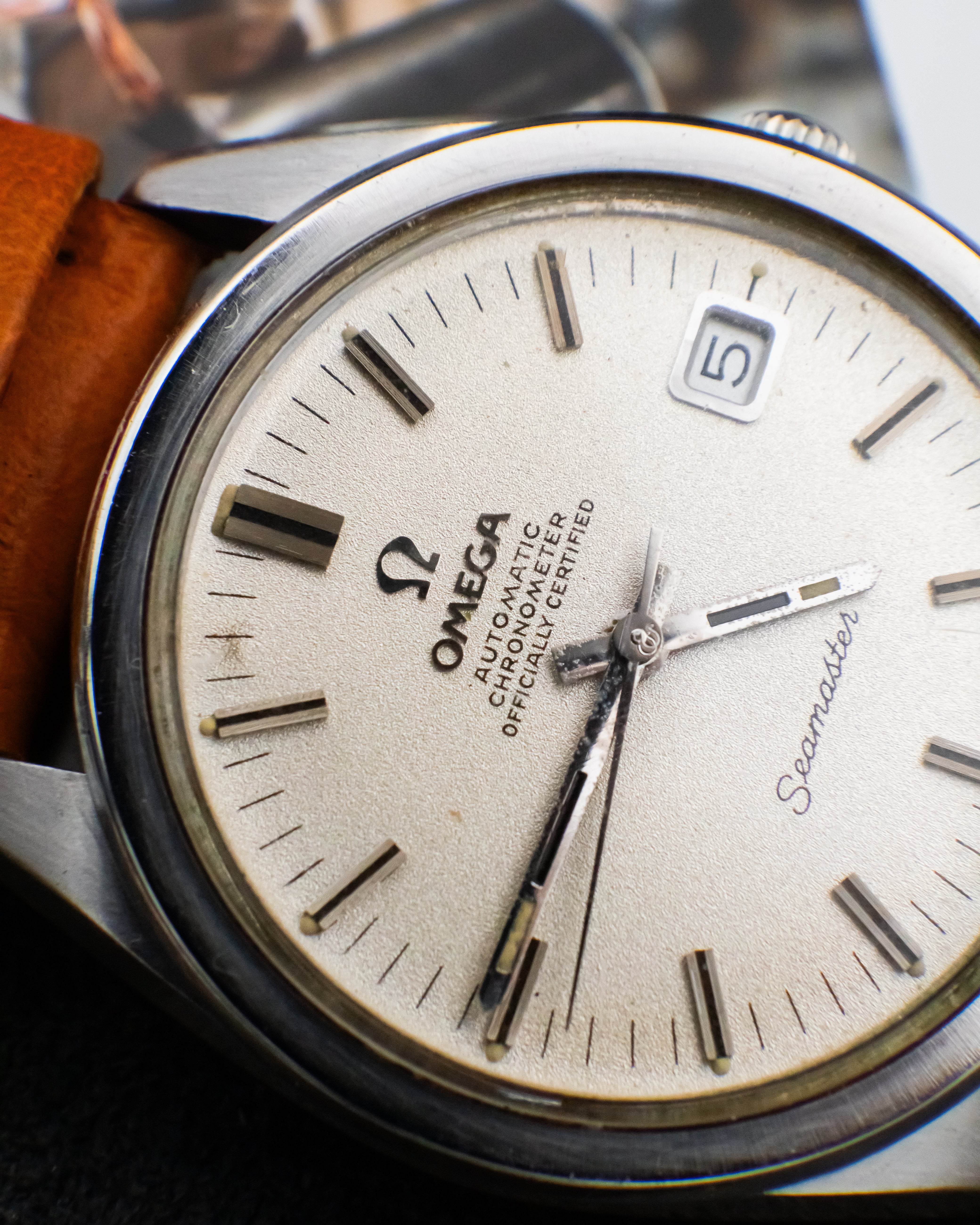 Omega 166.028 Seamaster Chronometer - Silver Dial