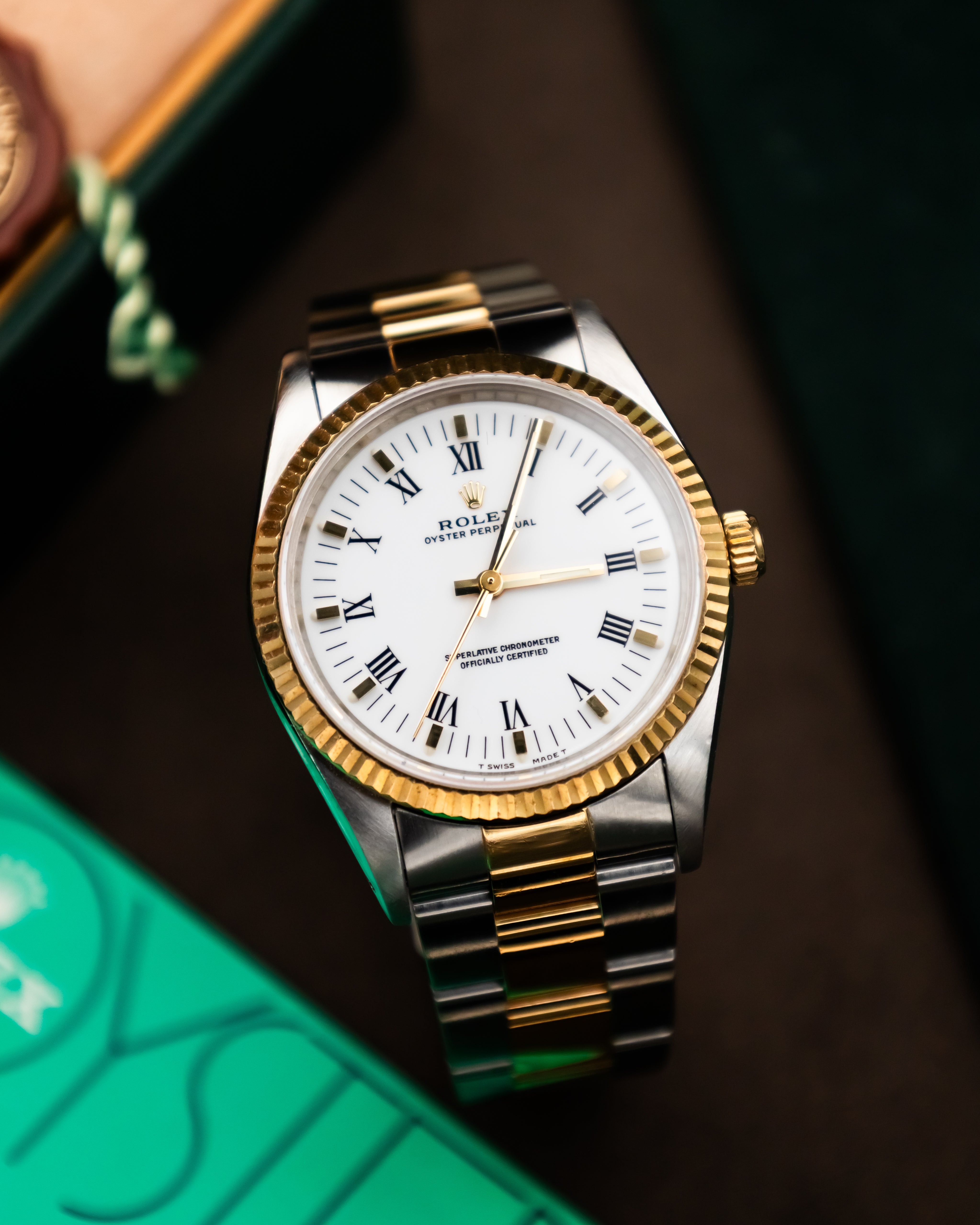 Rolex 14233 Oyster Perpetual - Roman Dial
