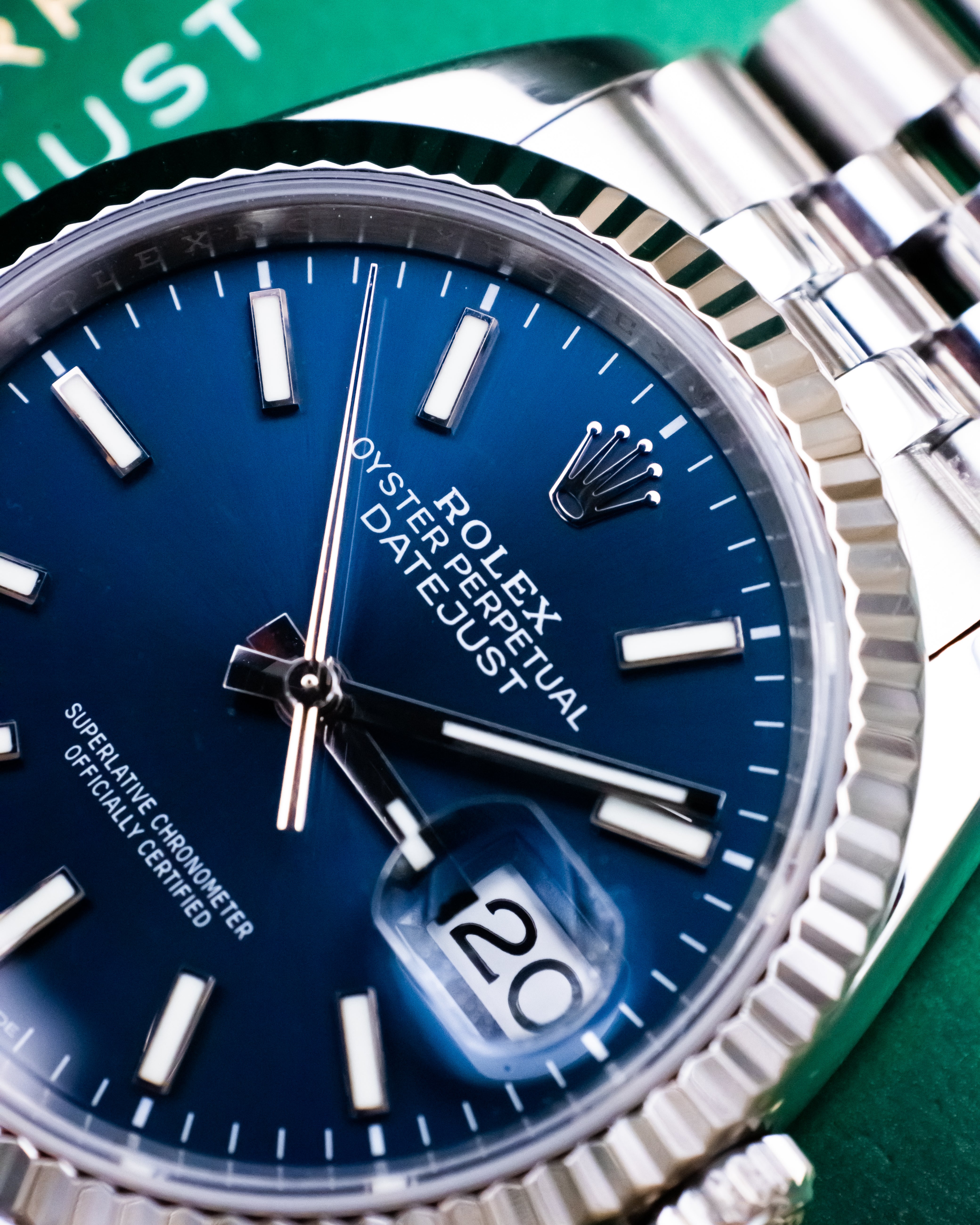 Rolex 126234 Perpetual Datejust - blue dial