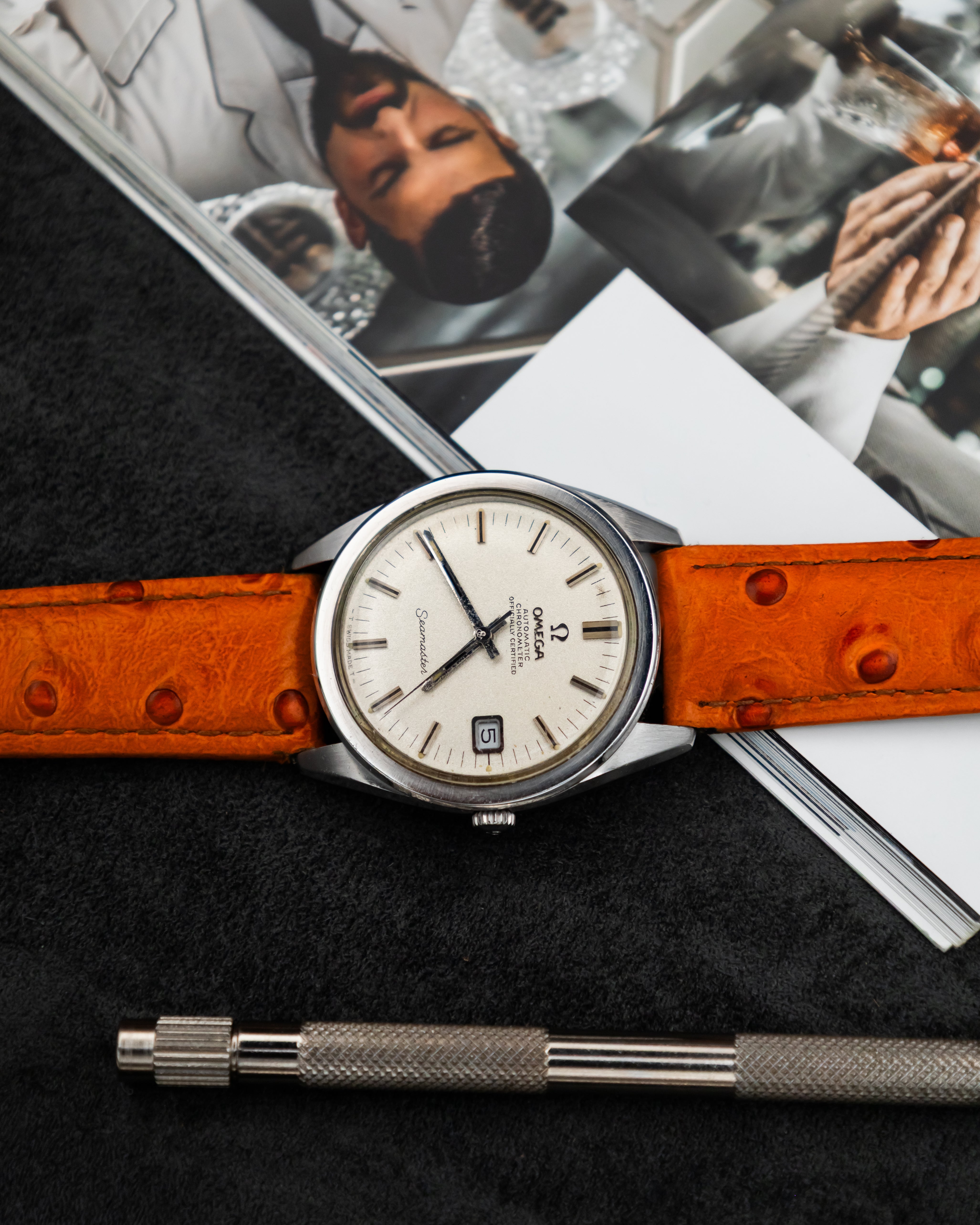 Omega 166.028 Seamaster Chronometer - Silver Dial