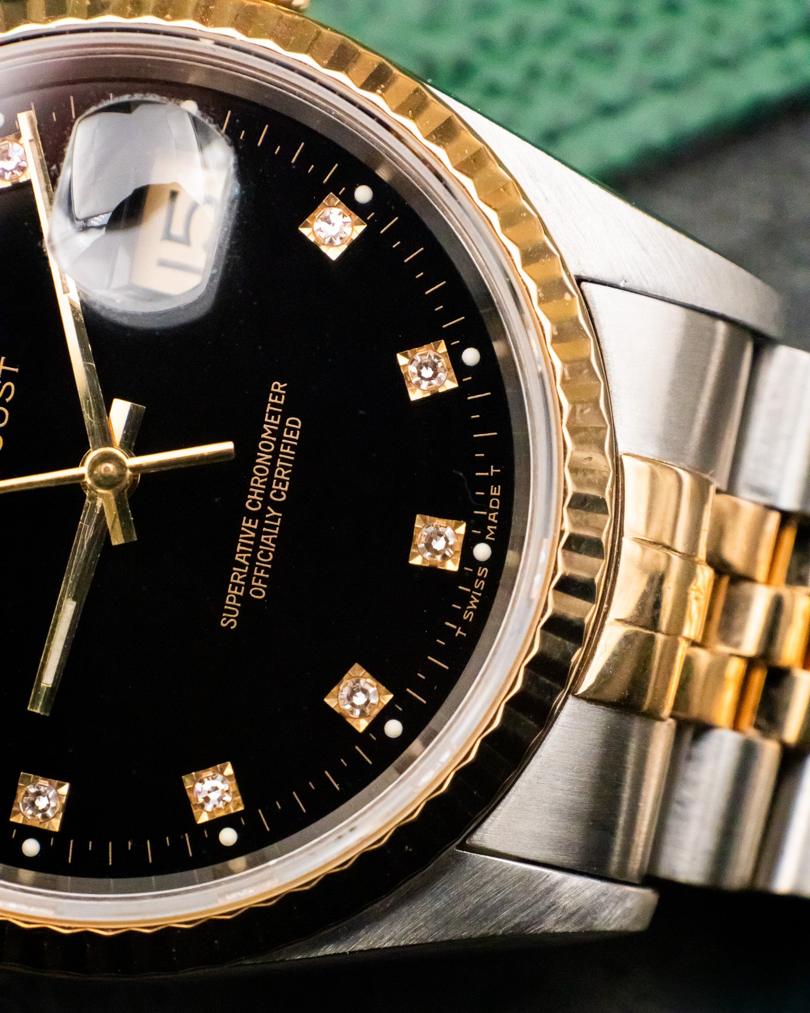 Rolex 16233 Perpetual Datejust - Factory Diamond Set Dial