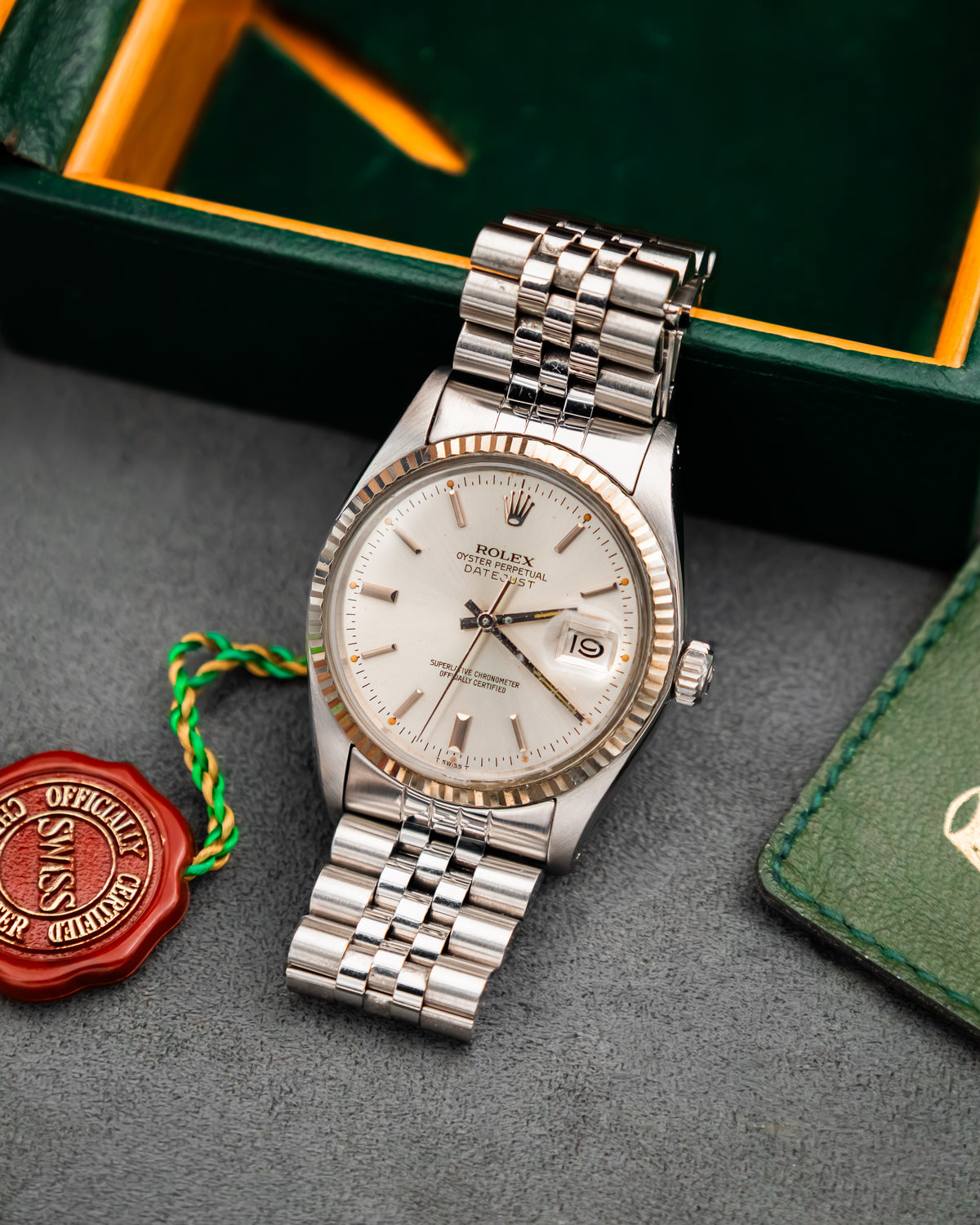 Rolex 16014 Perpetual Datejust - Grey Dial