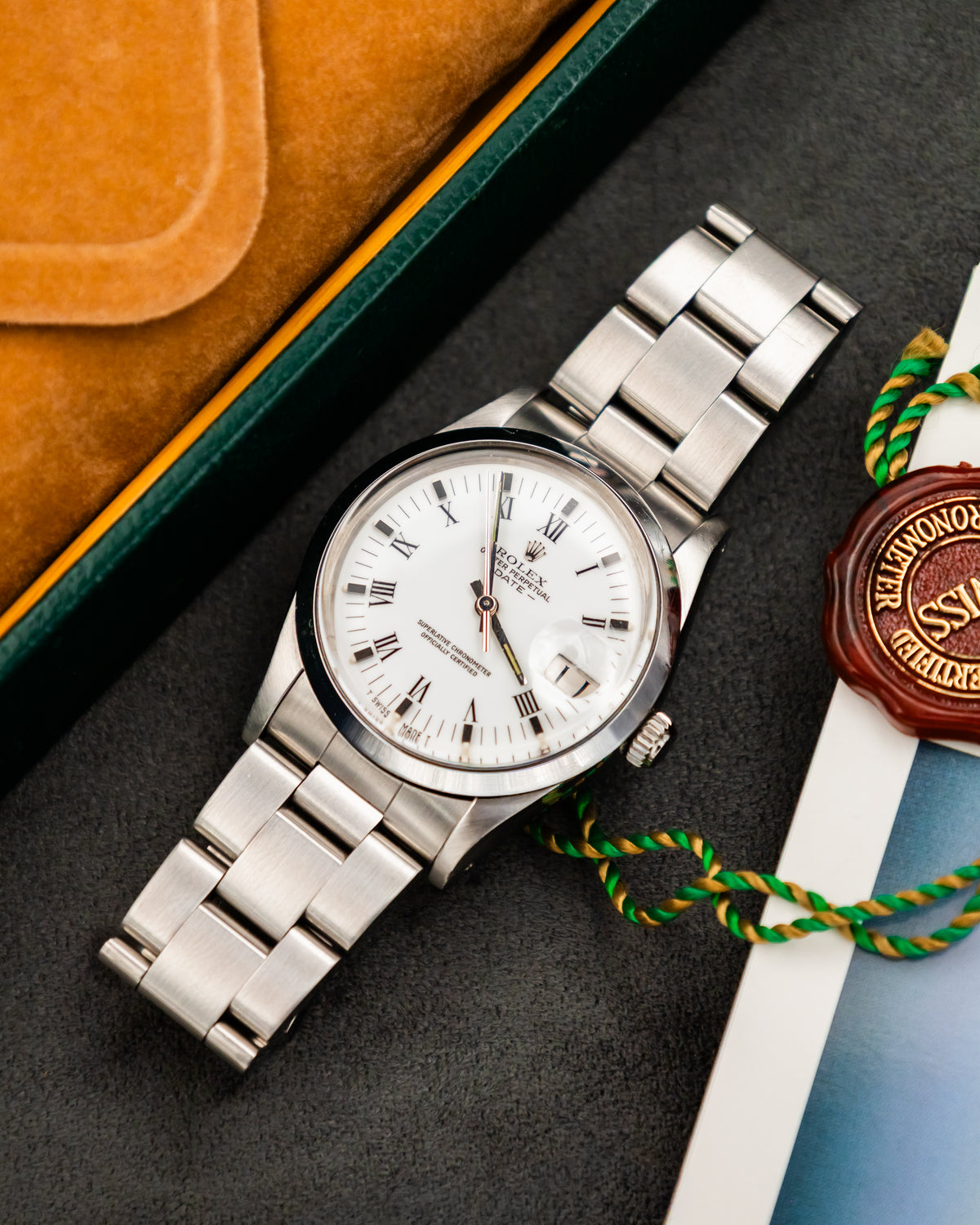 Rolex 15000 Perpetual Date - Roman Dial