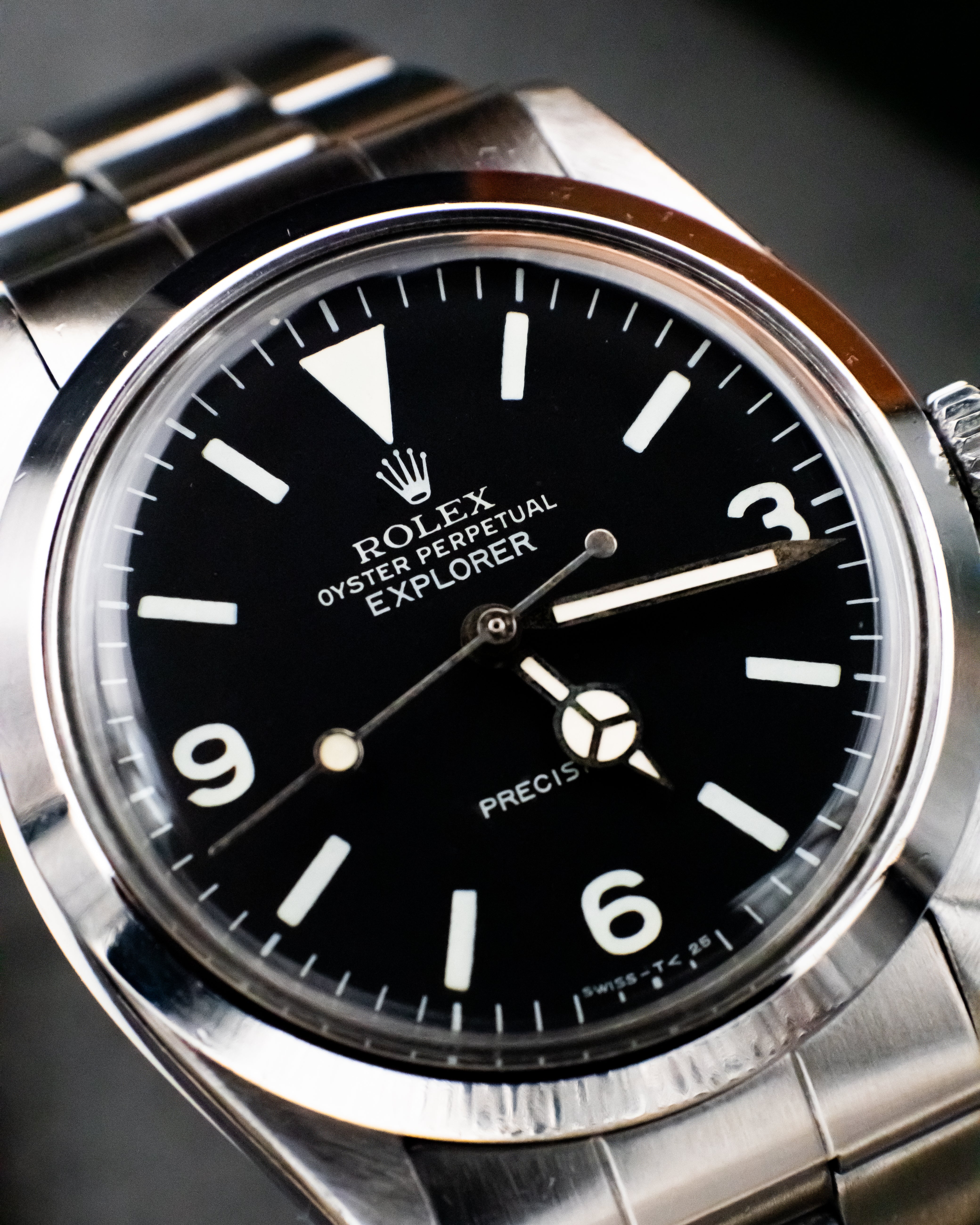 Rolex 5500 Explorer - Black dial