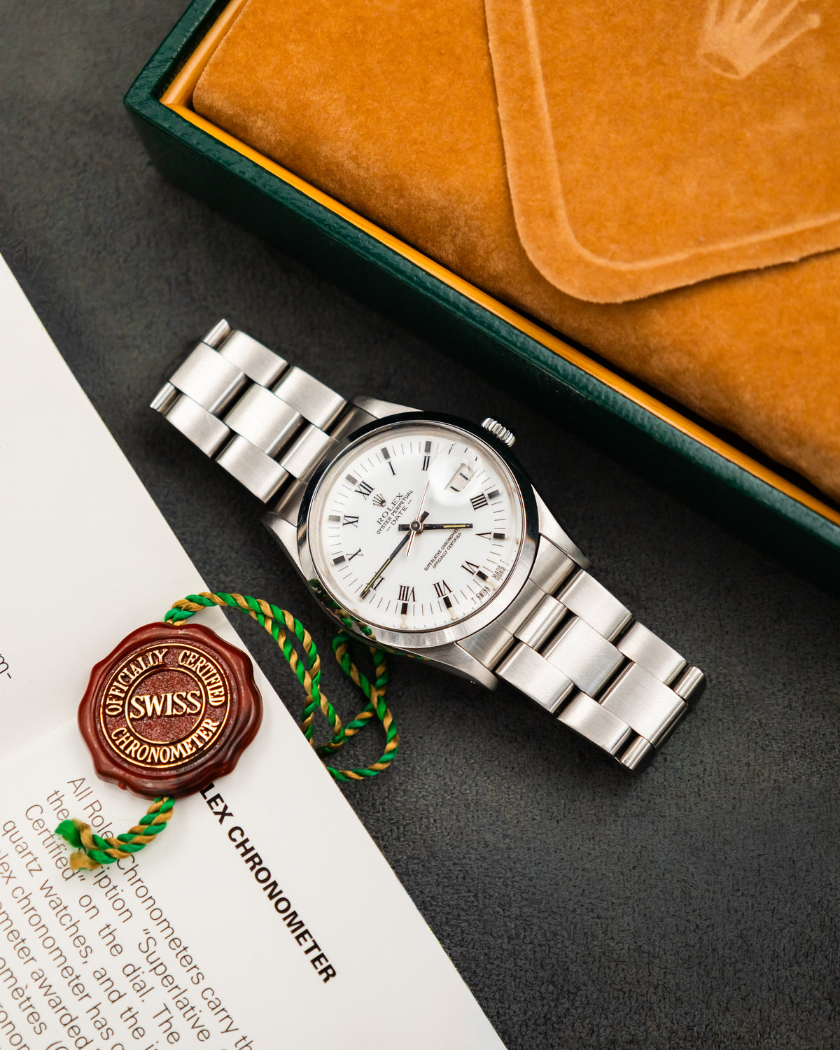 Rolex 15000 Perpetual Date - Roman Dial