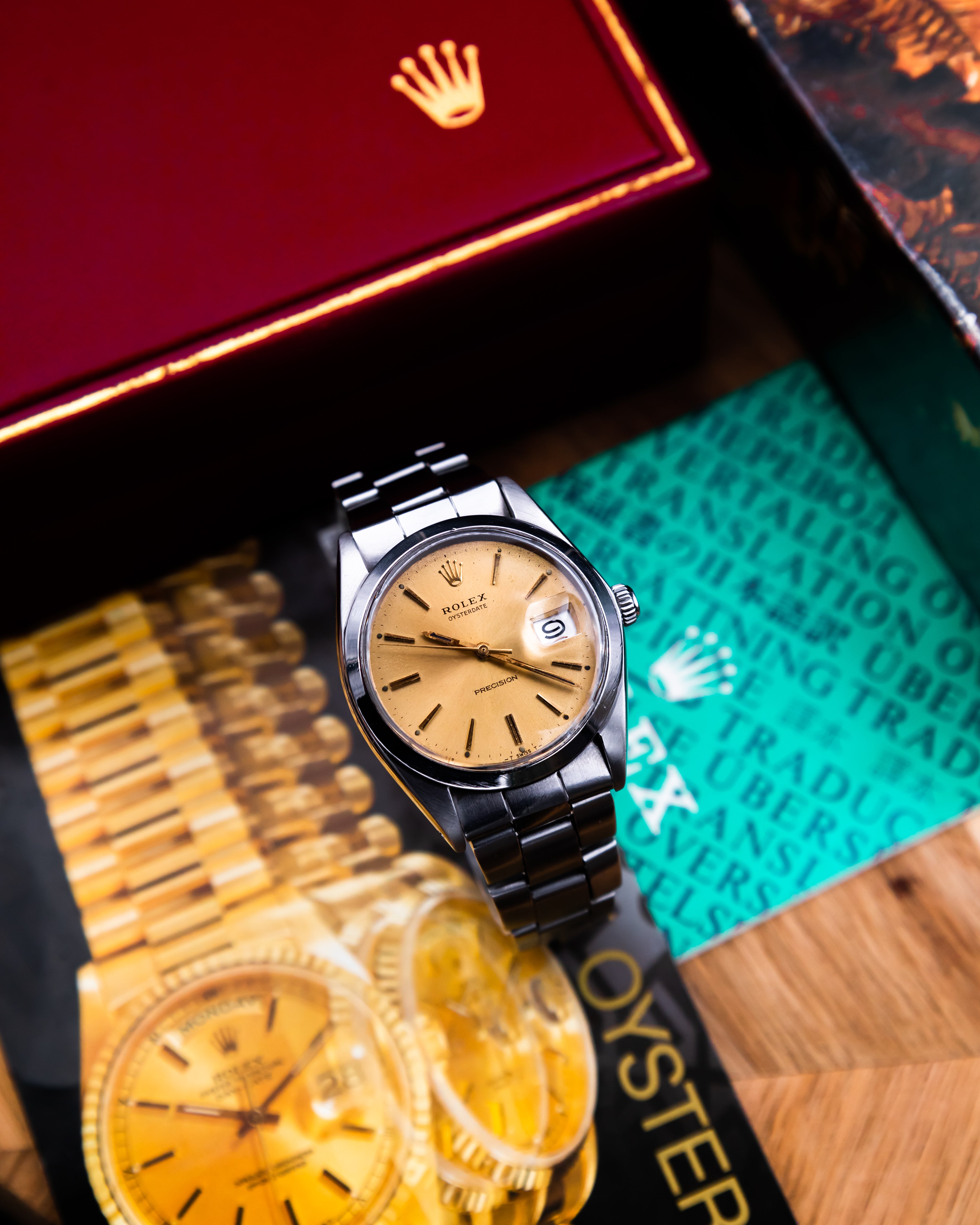 Rolex 6694 Oysterdate - champagne dial