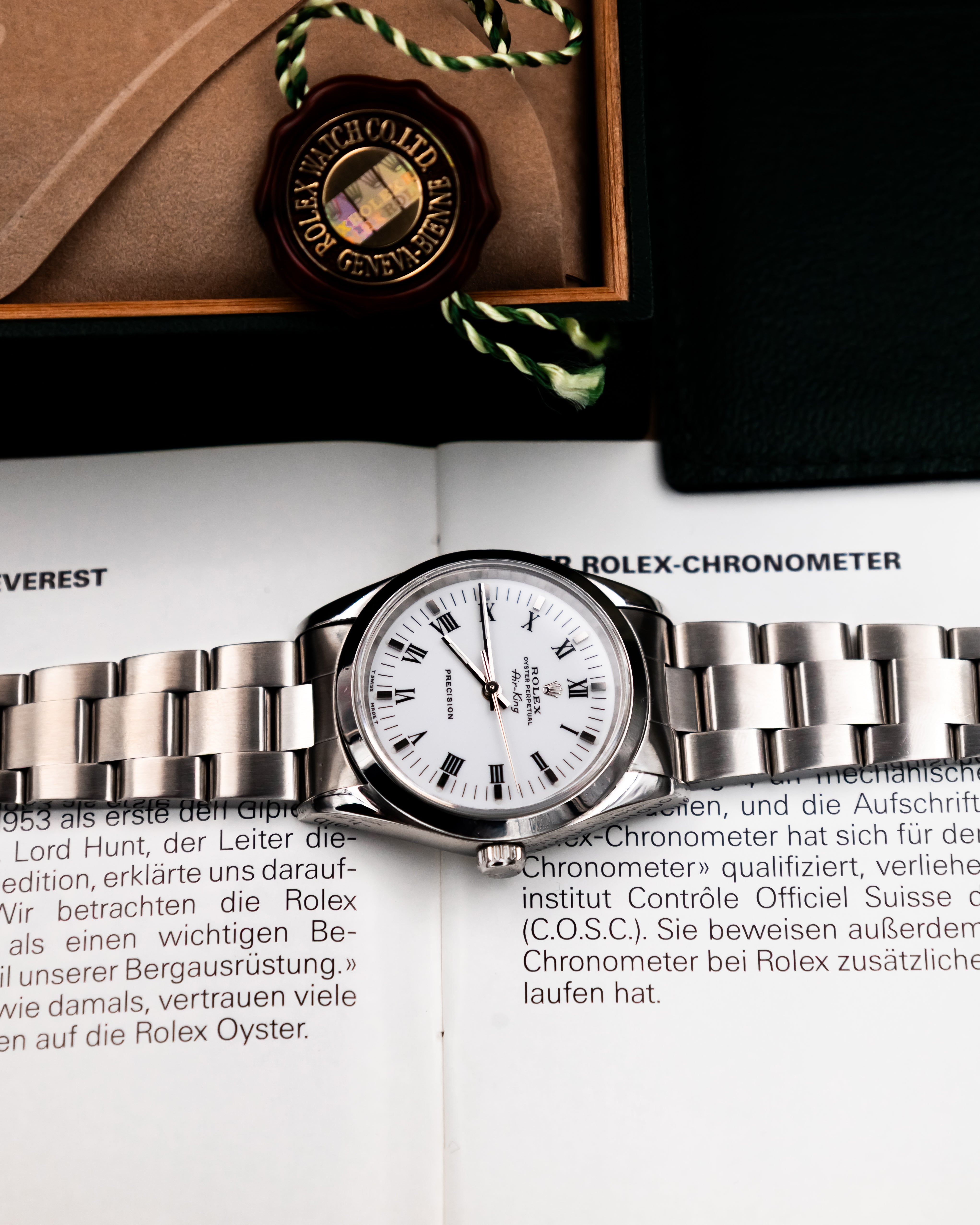 Rolex 14000 Air-king - White dial