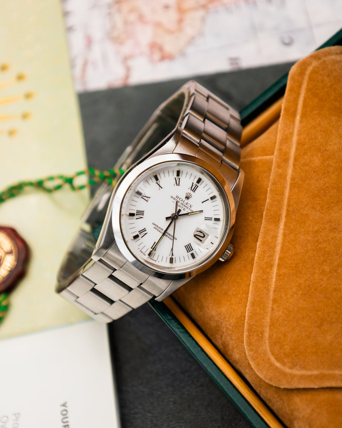 Rolex 15000 Perpetual Date - Roman Dial