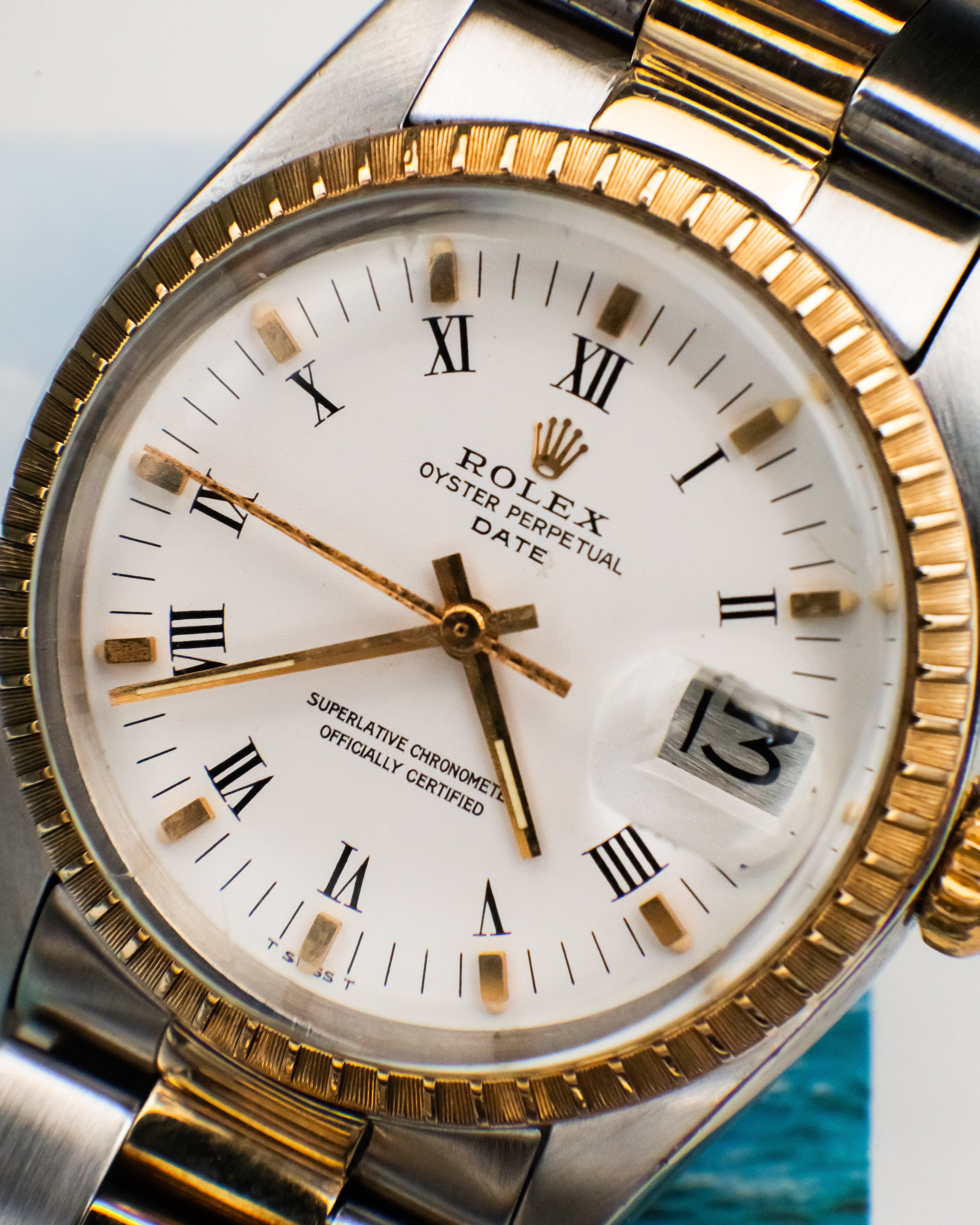 Rolex 1505 Perpetual Date - Roman Dial