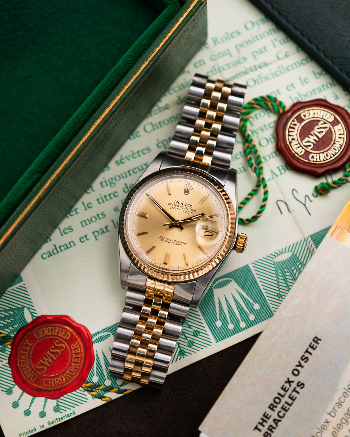 Rolex 16013 Perpetual Datejust - Champagne dial