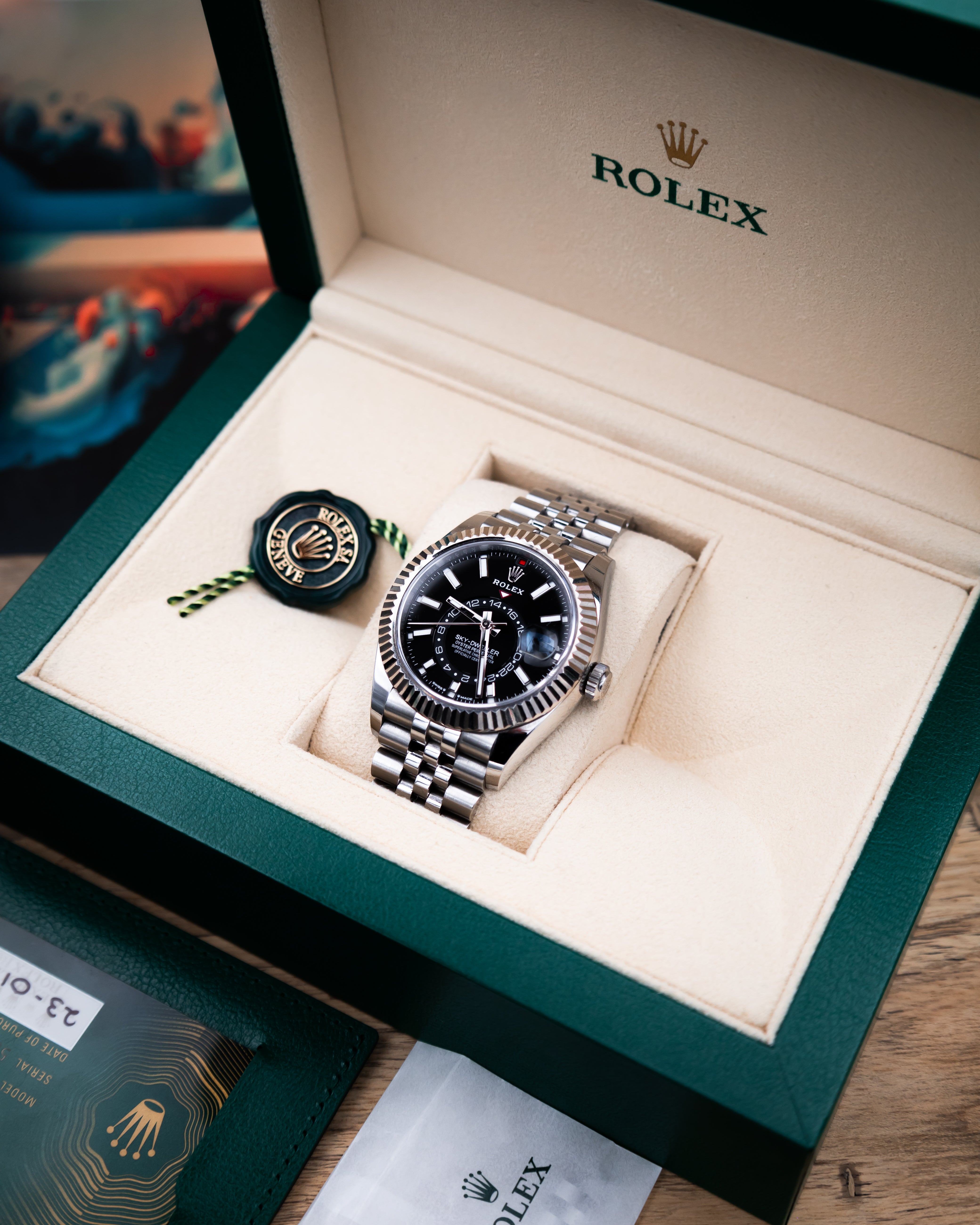 Rolex Sky-Dweller - black dial