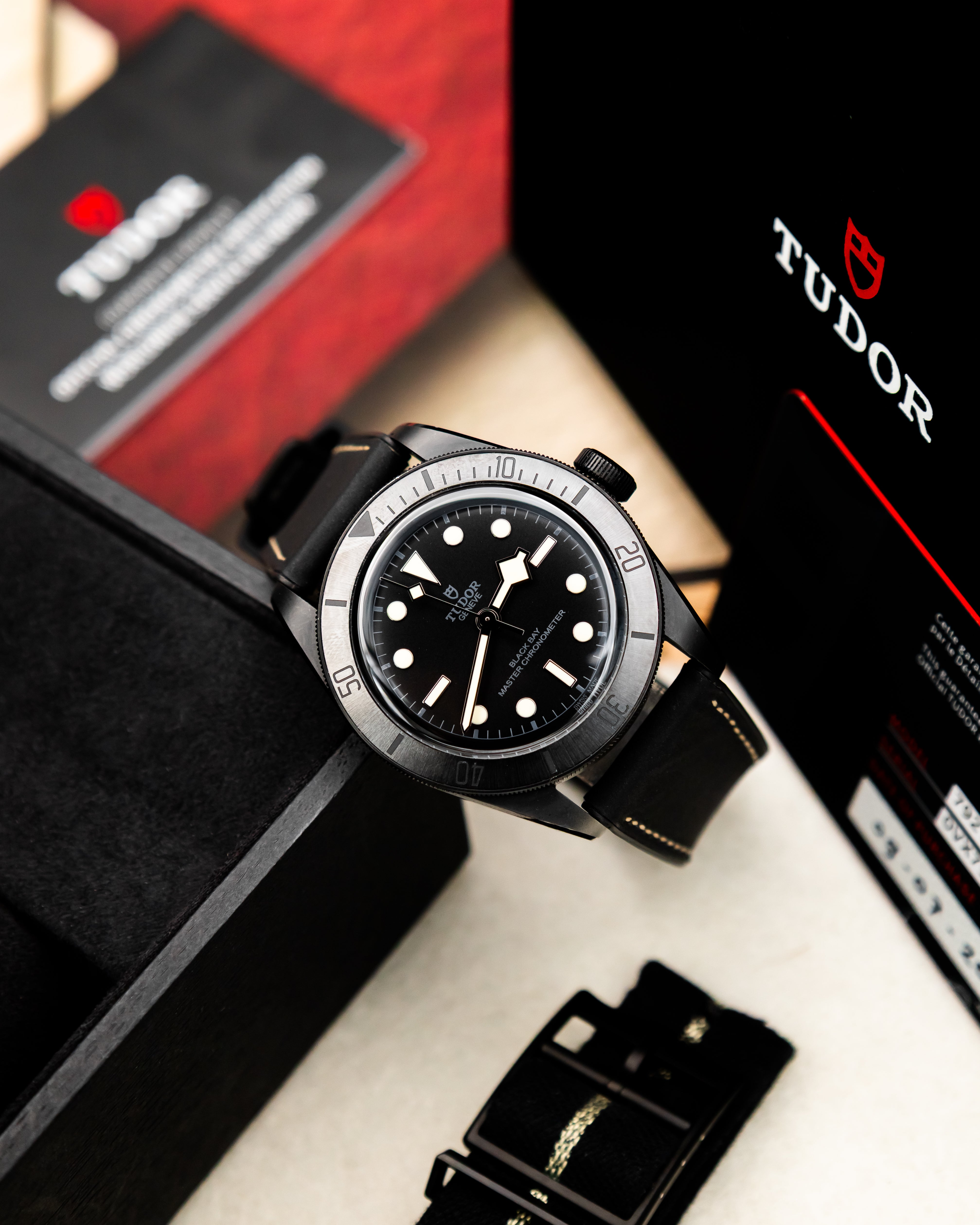 Tudor 79210CNU Black Bay Ceramic - Black Dial